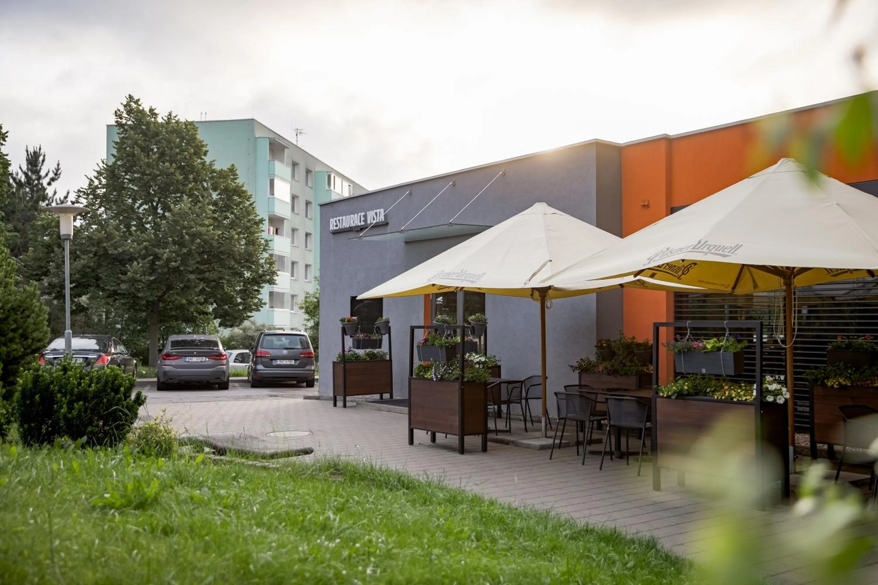 Seating area in Hotel Vista