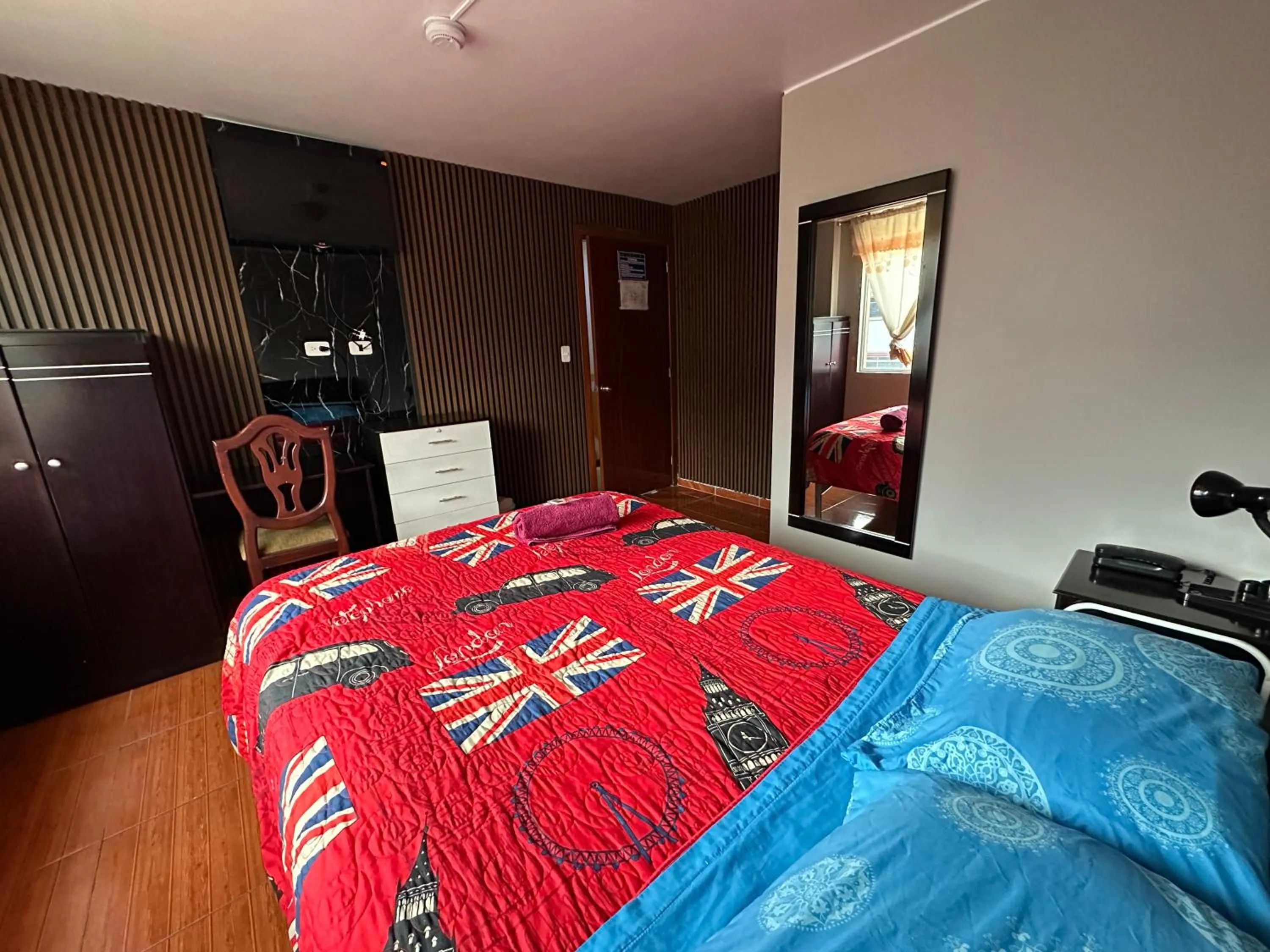 Bed in Hotel Villamar