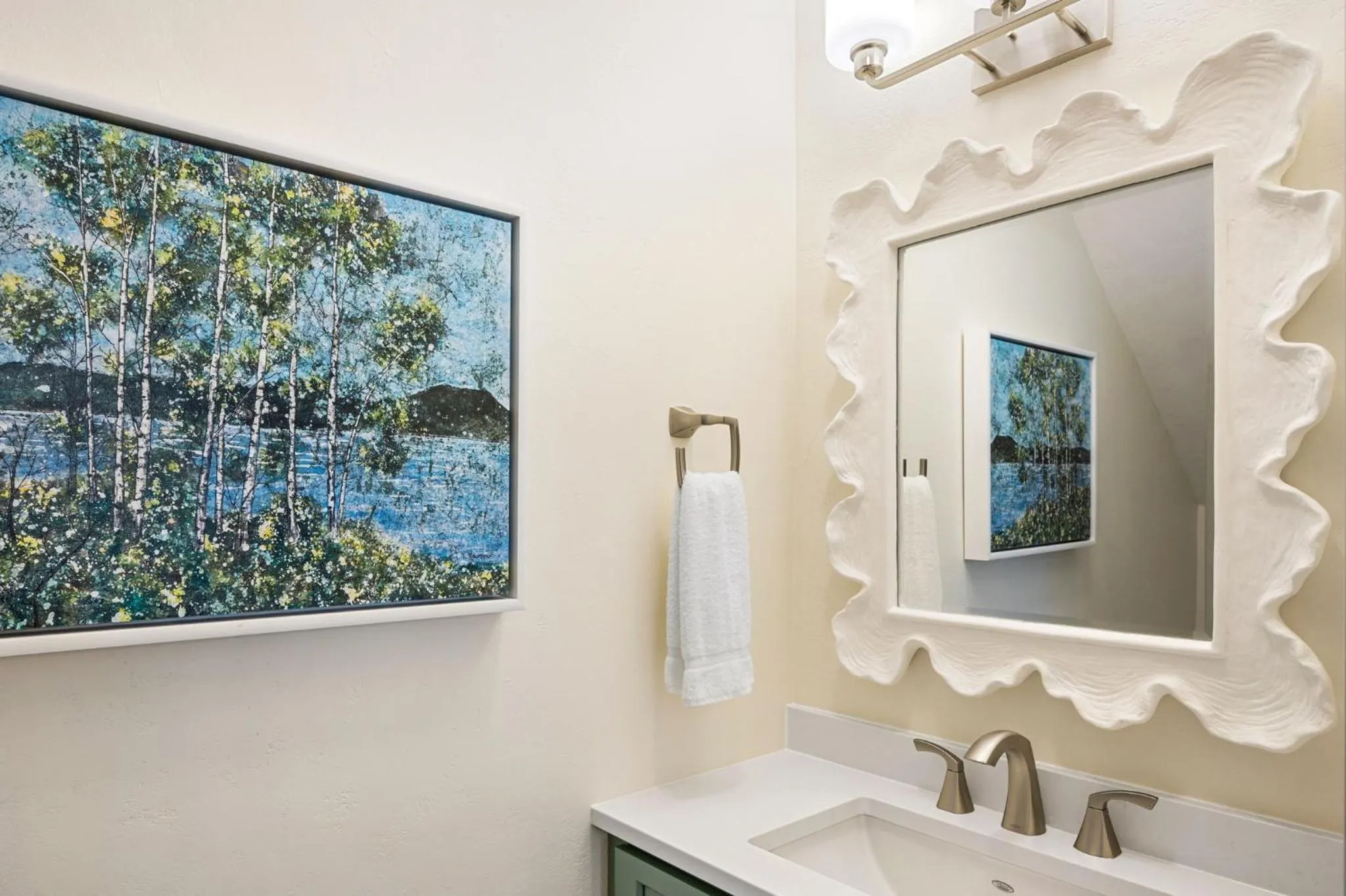 Bathroom in Evergreen Hill Condominiums