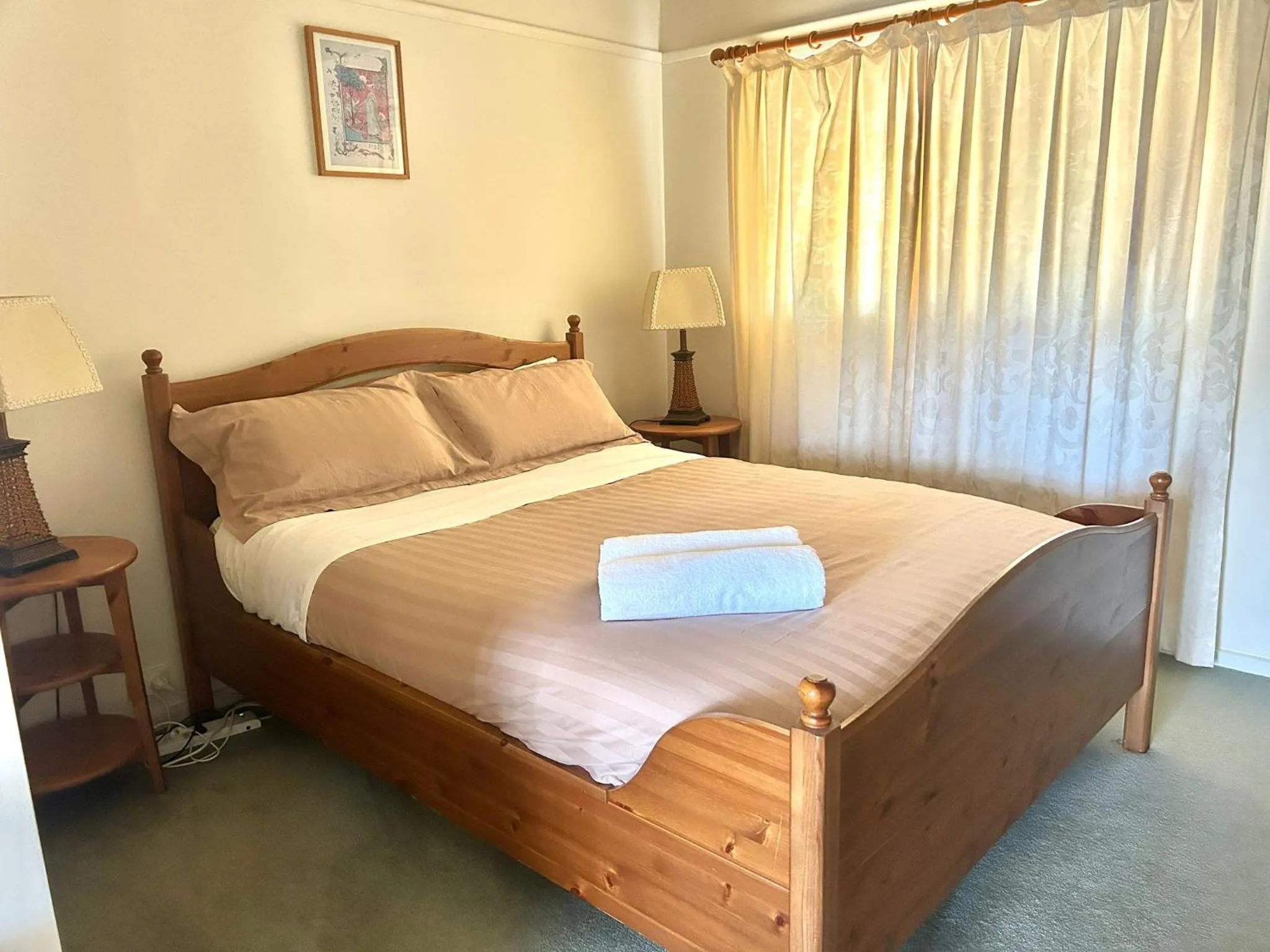 Bed in The Black Sparrow