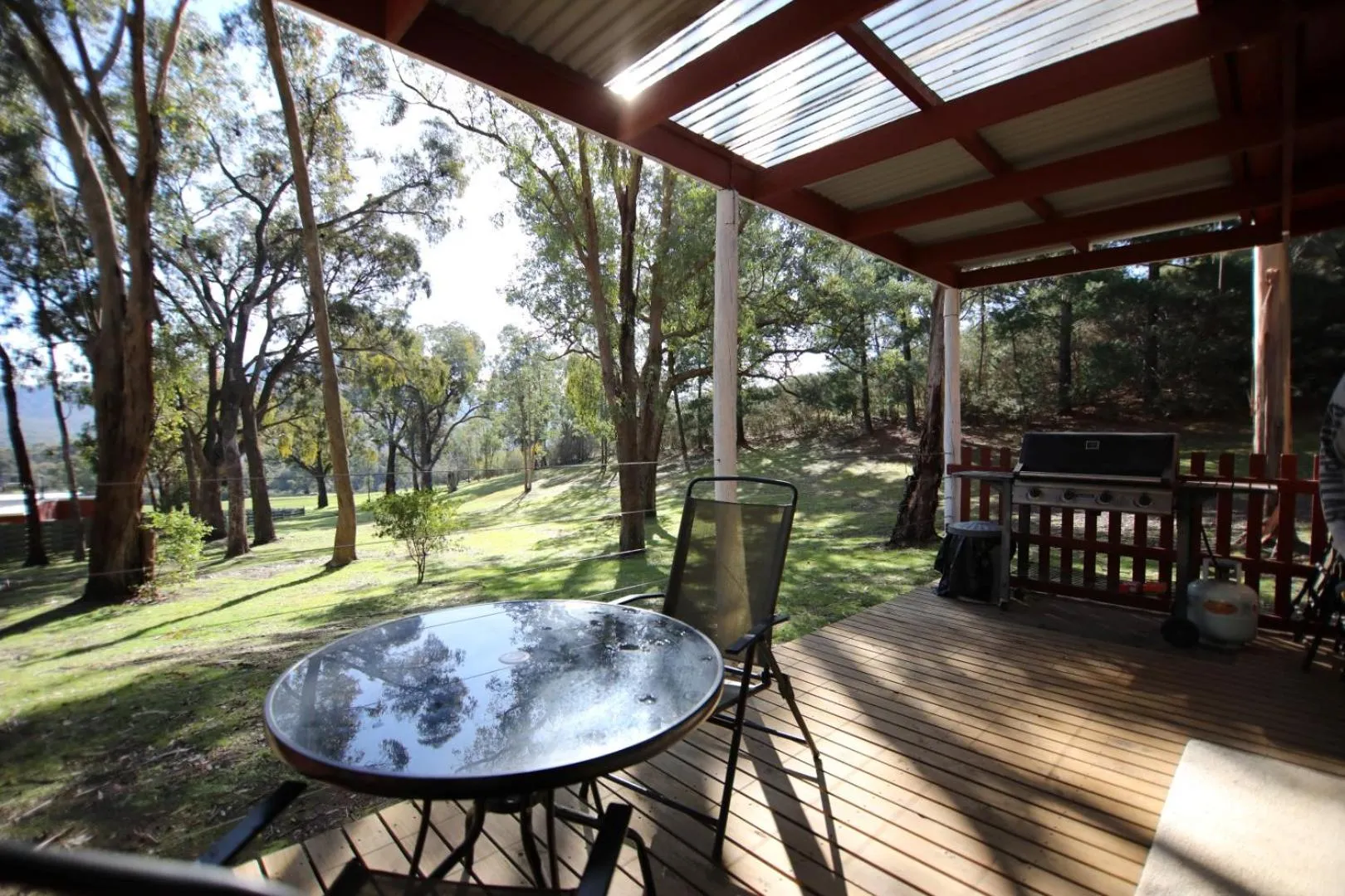 Patio in The Black Sparrow