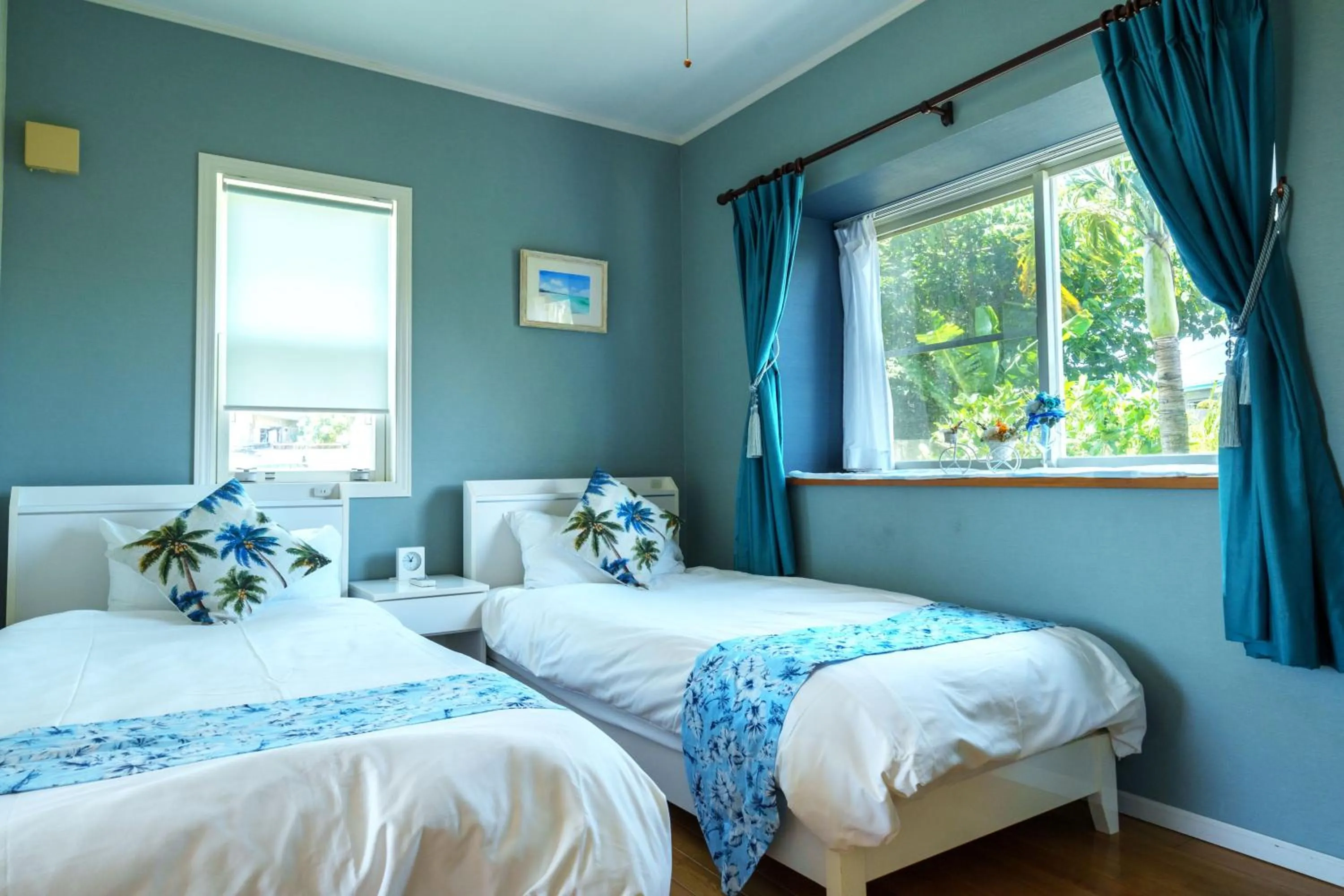 Bedroom, Bed in Hills Villa Miyakojima