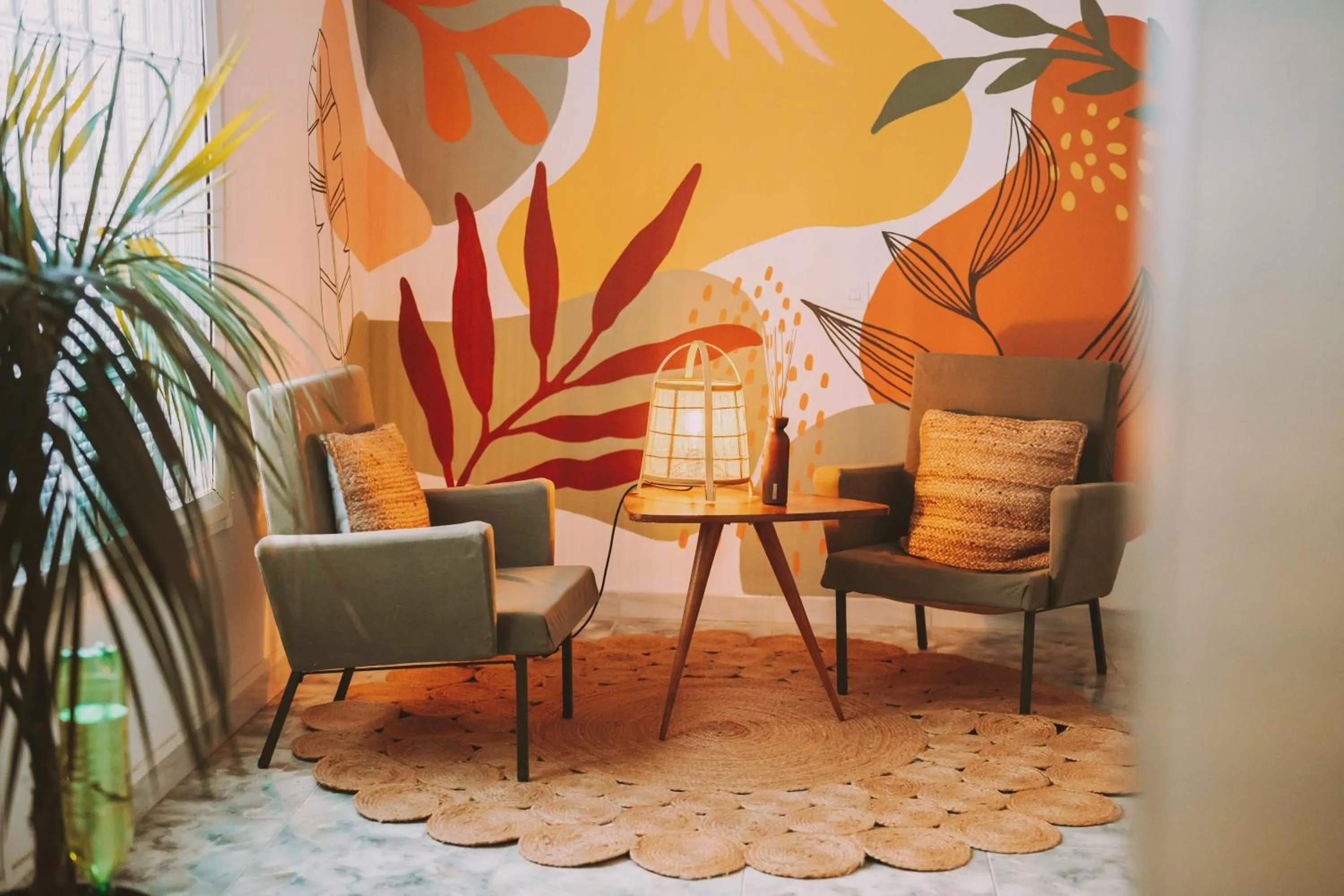 Decorative detail in Hotel Bell Repos