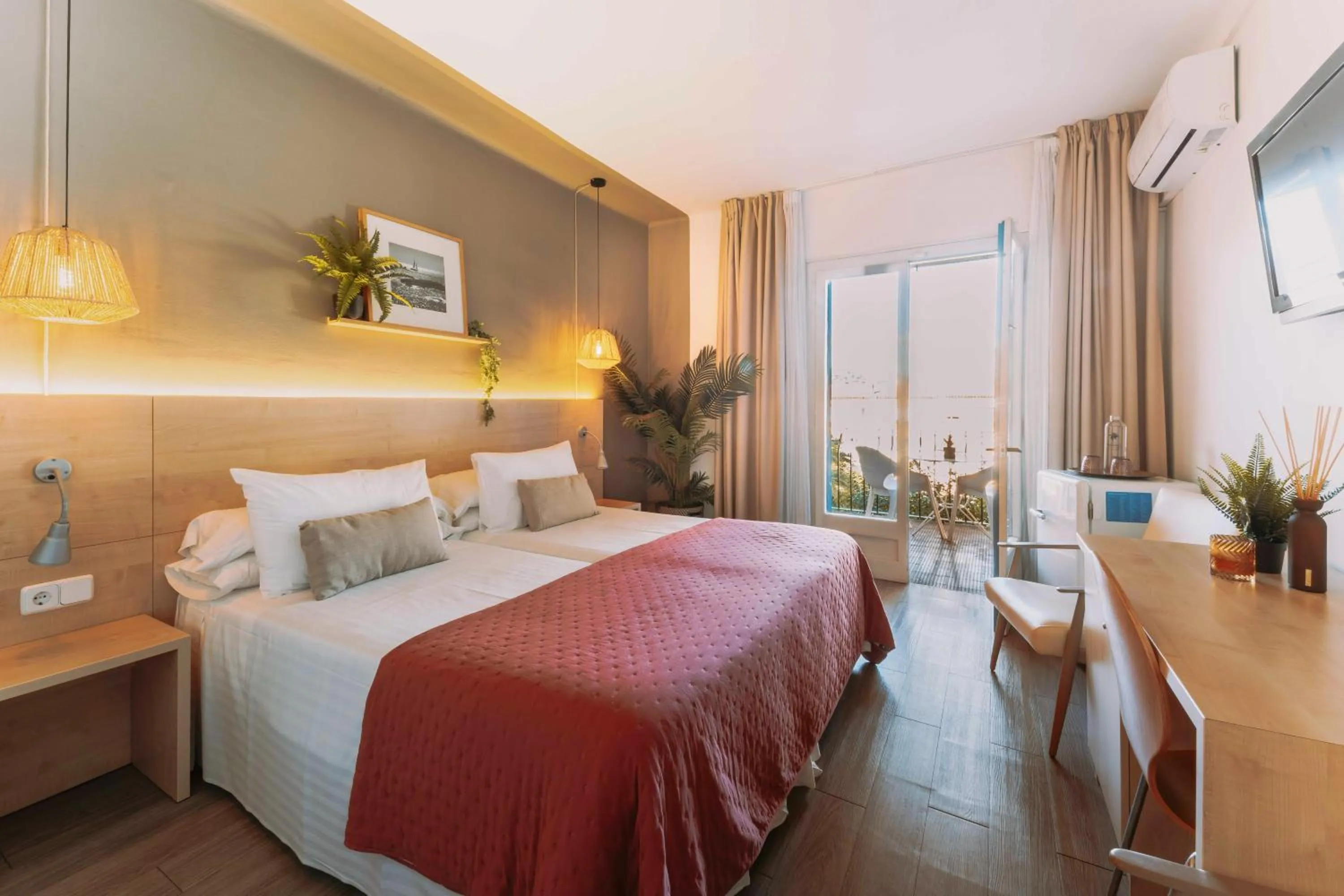 Bed in Hotel Bell Repos