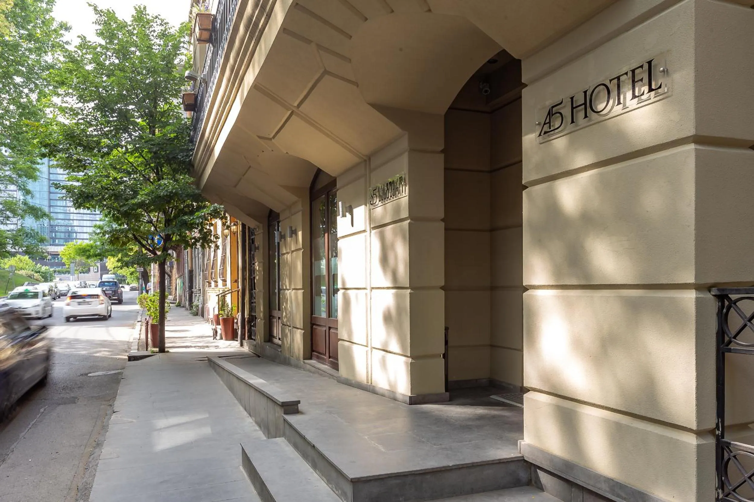 Facade/entrance in A5 Hotel