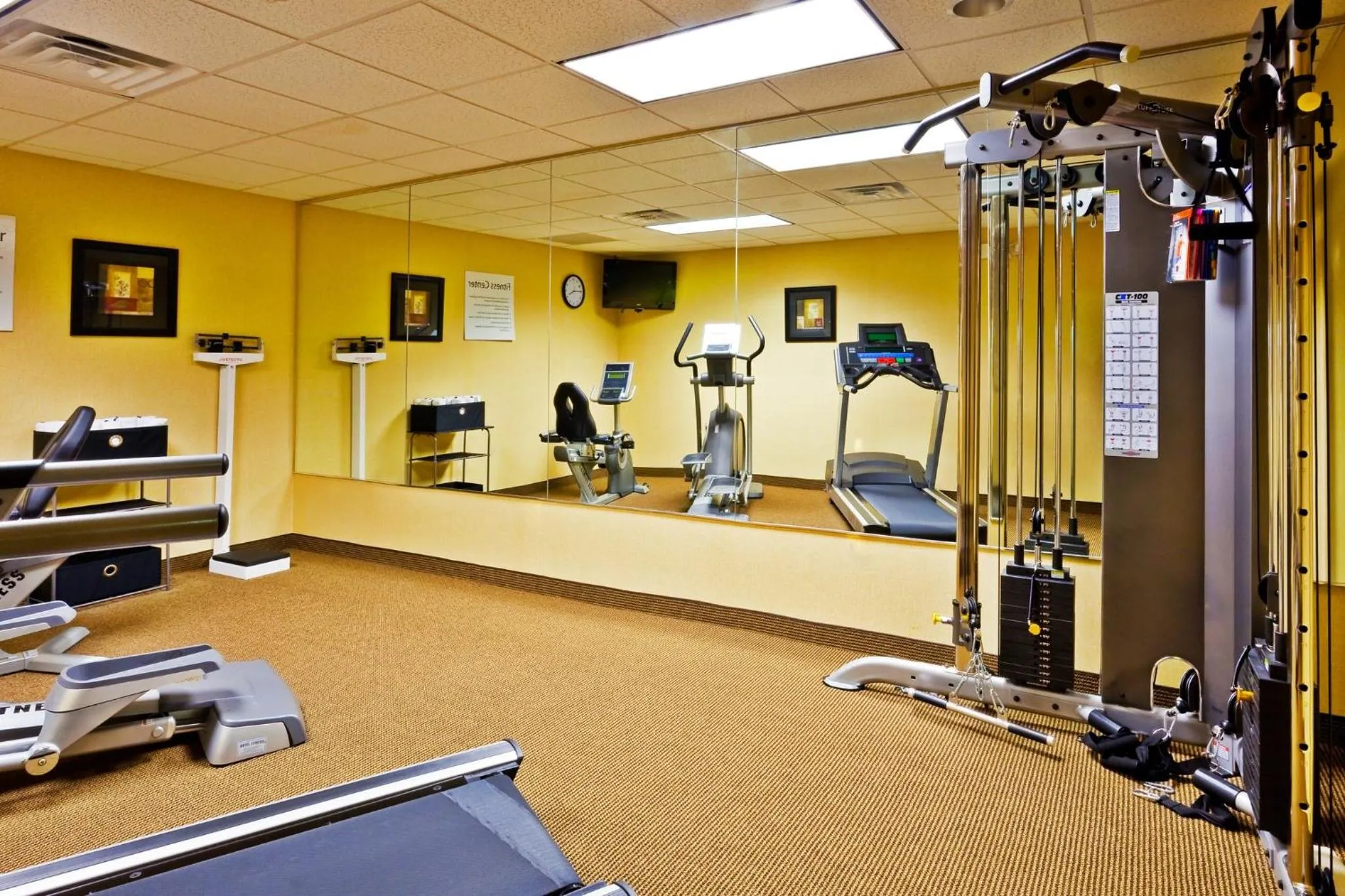 Fitness centre/facilities in Holiday Inn Express Hotel & Suites Memphis/Germantown by IHG