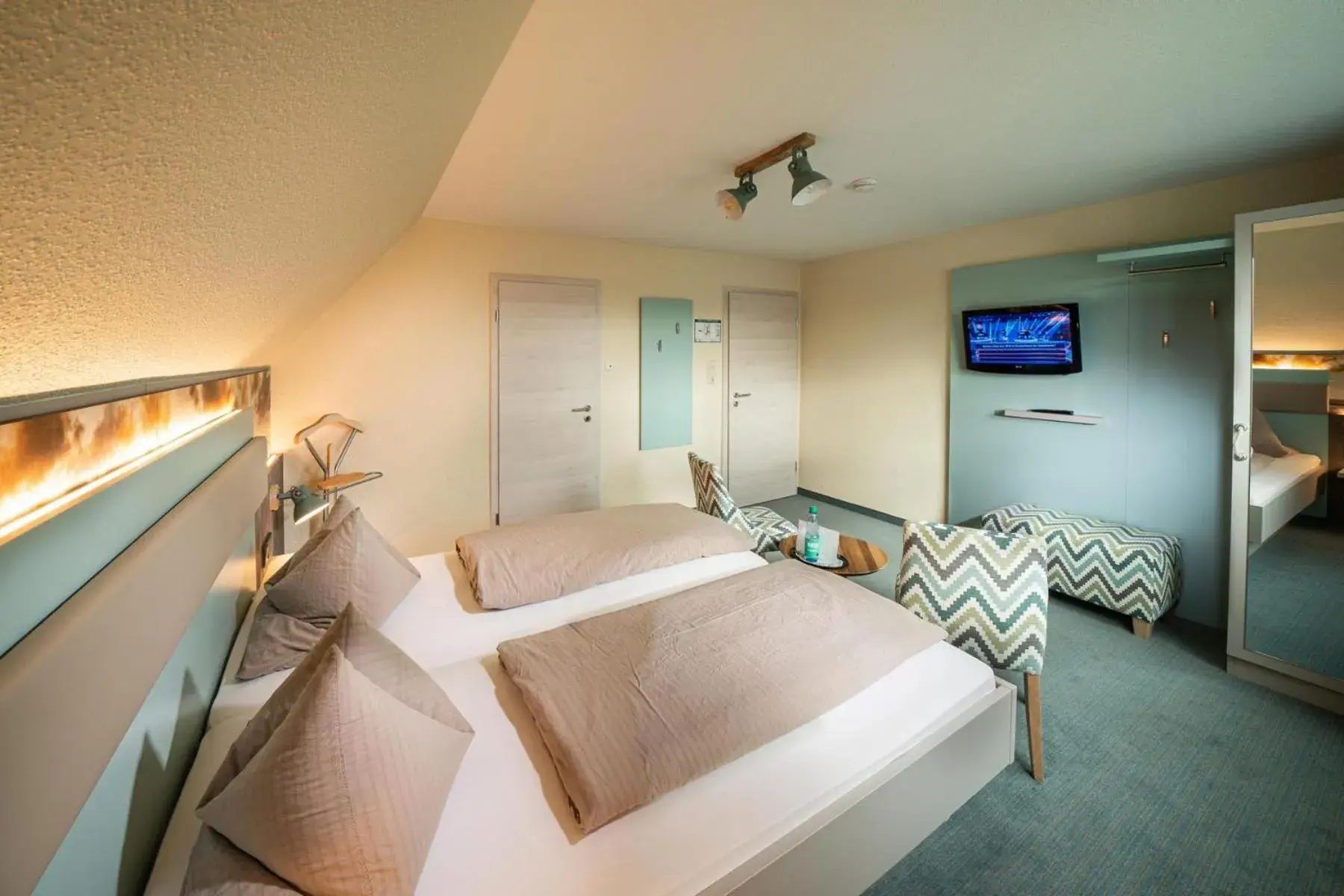 Basic Double Room - single occupancy in Deichhotel Grube Basic Double Room - single occupancy in Deichhotel Grube