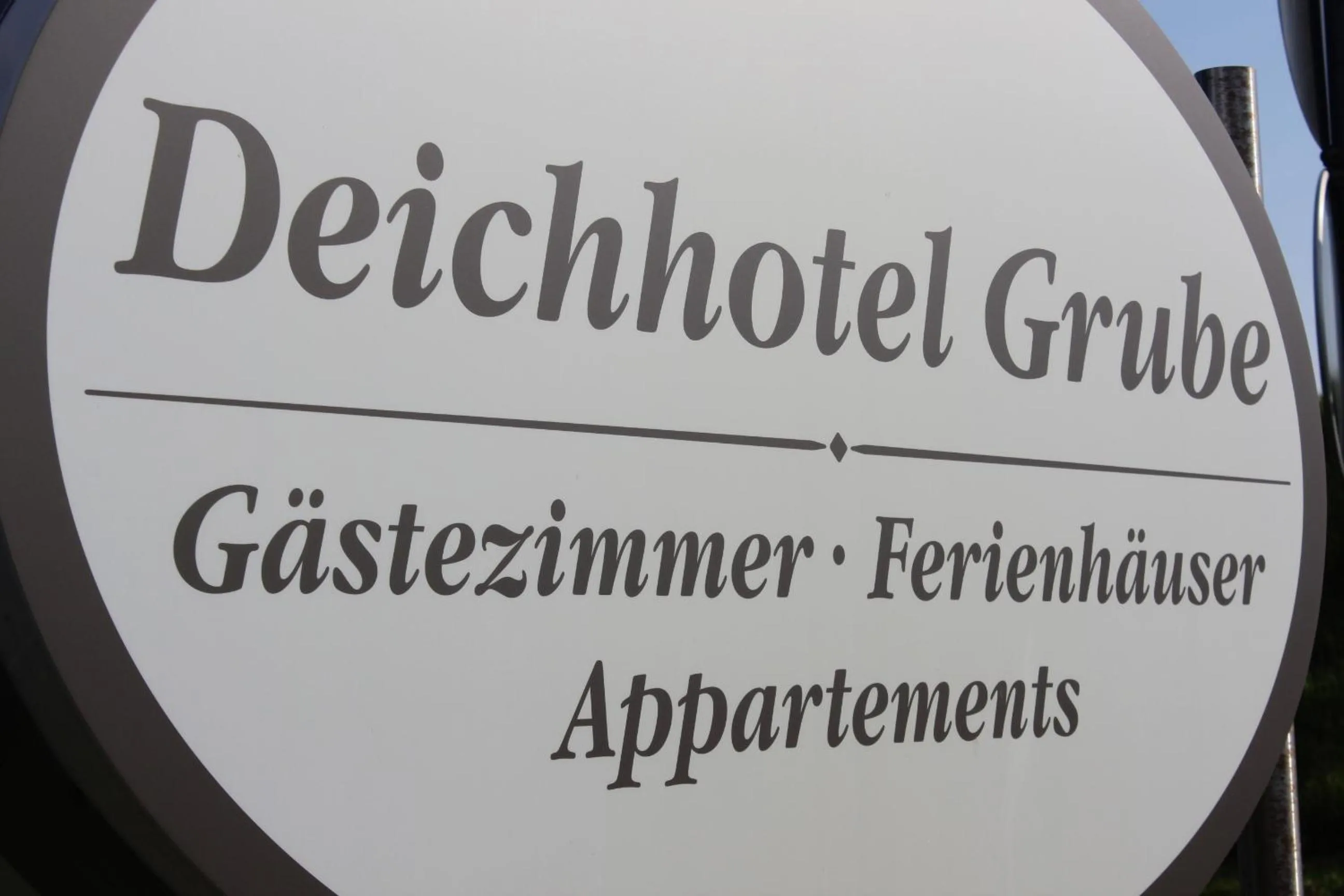 Logo/Certificate/Sign in Deichhotel Grube