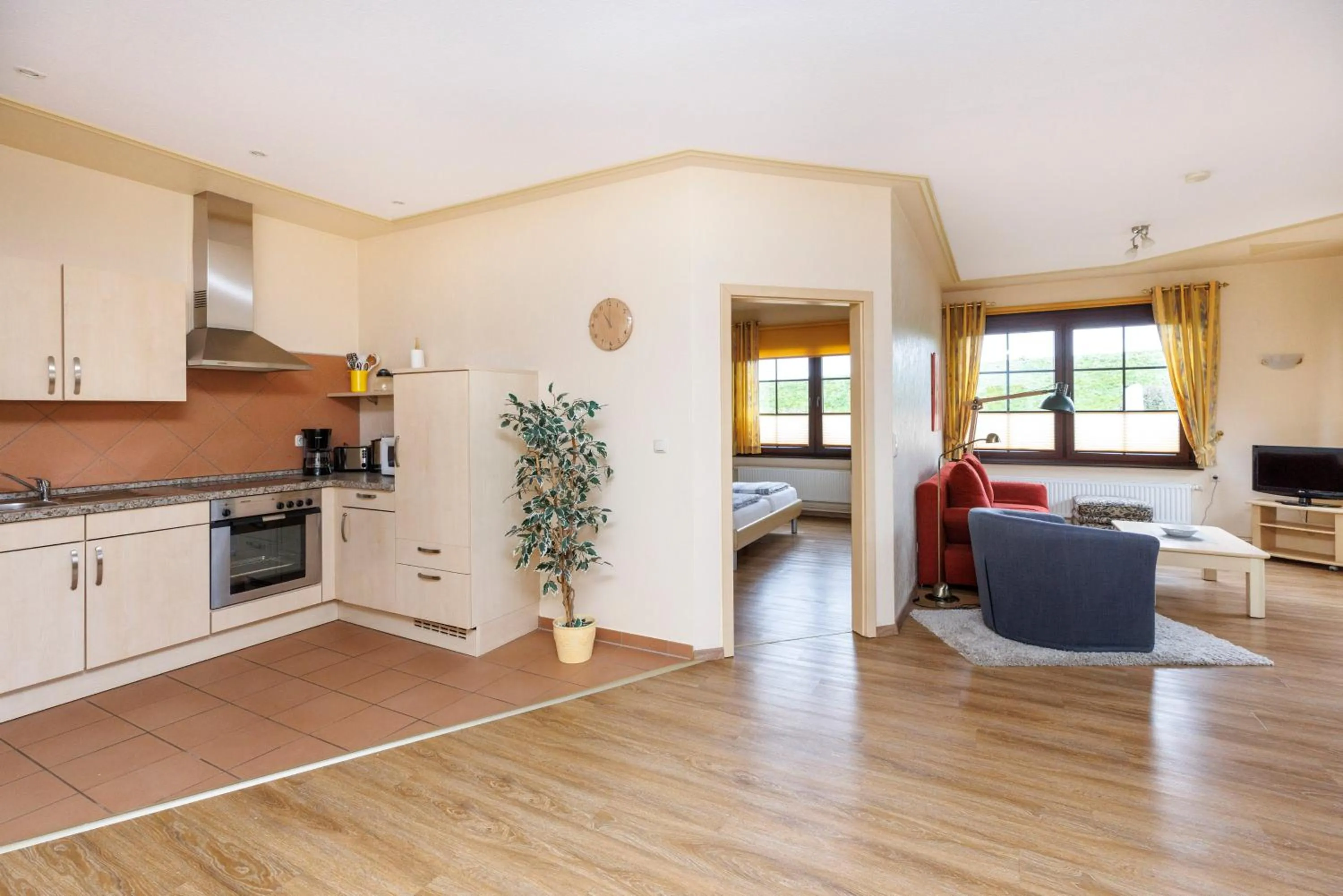 Living room in Deichhotel Grube