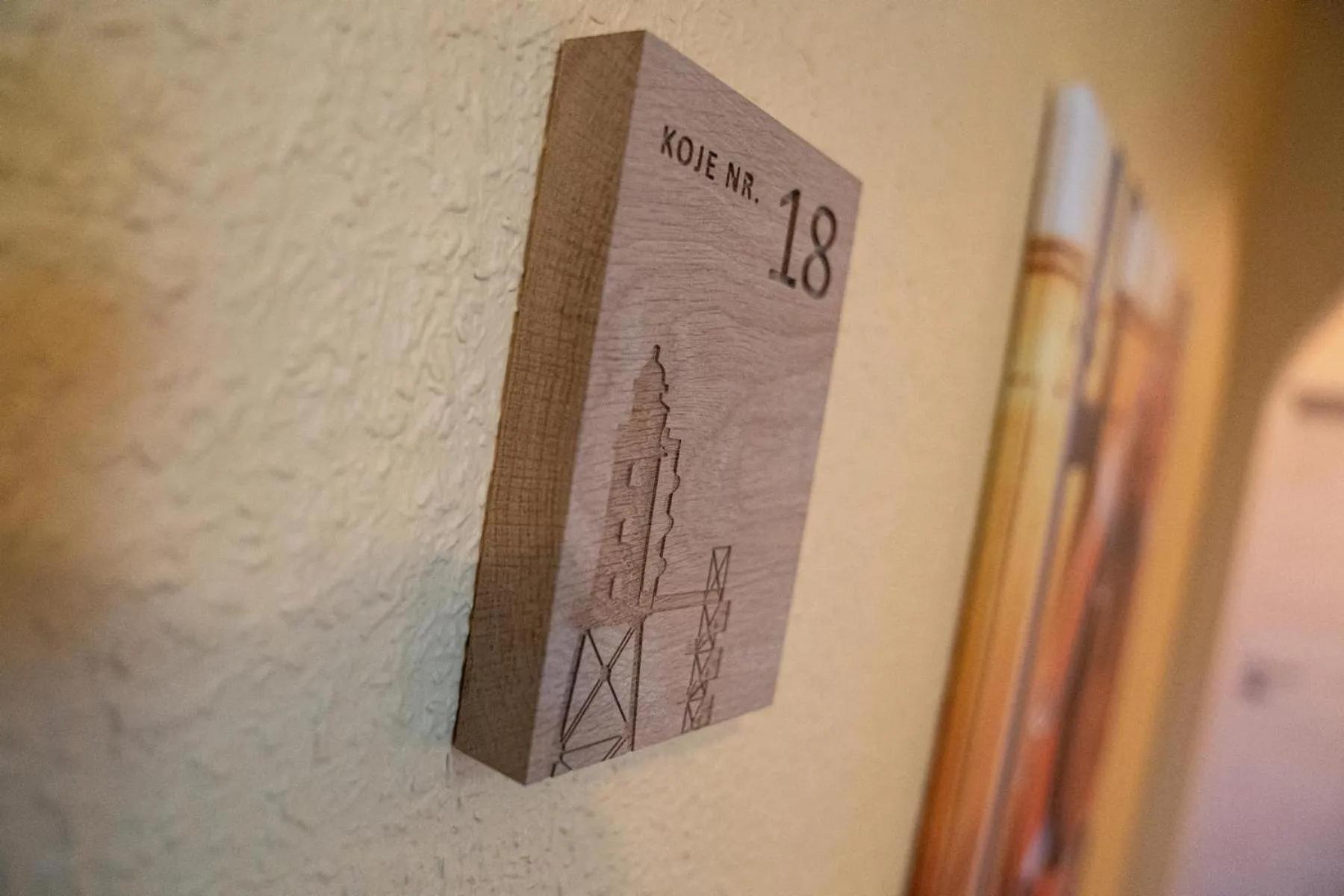 Decorative detail in Deichhotel Grube