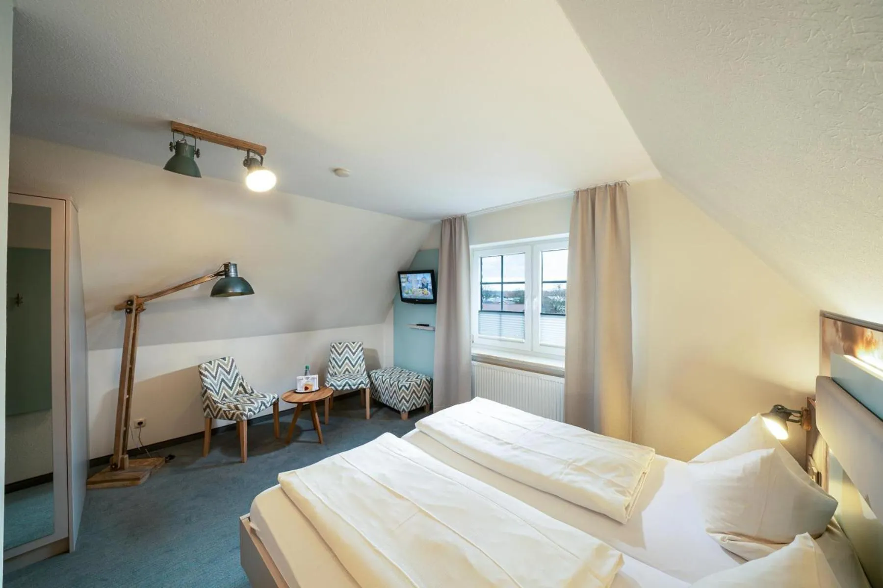 Bed in Deichhotel Grube