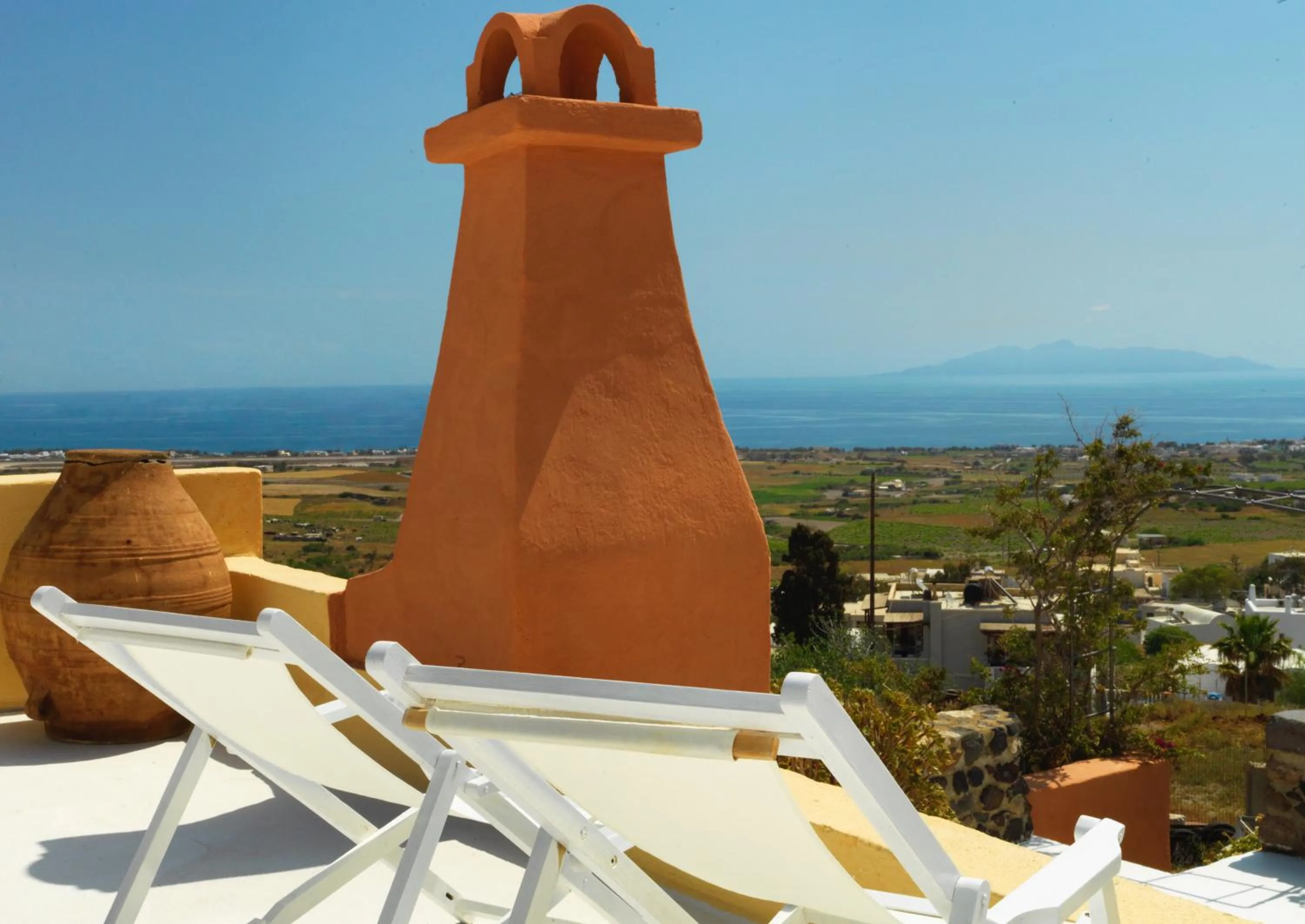 Balcony/Terrace in AFOURA HOUSES by K&K