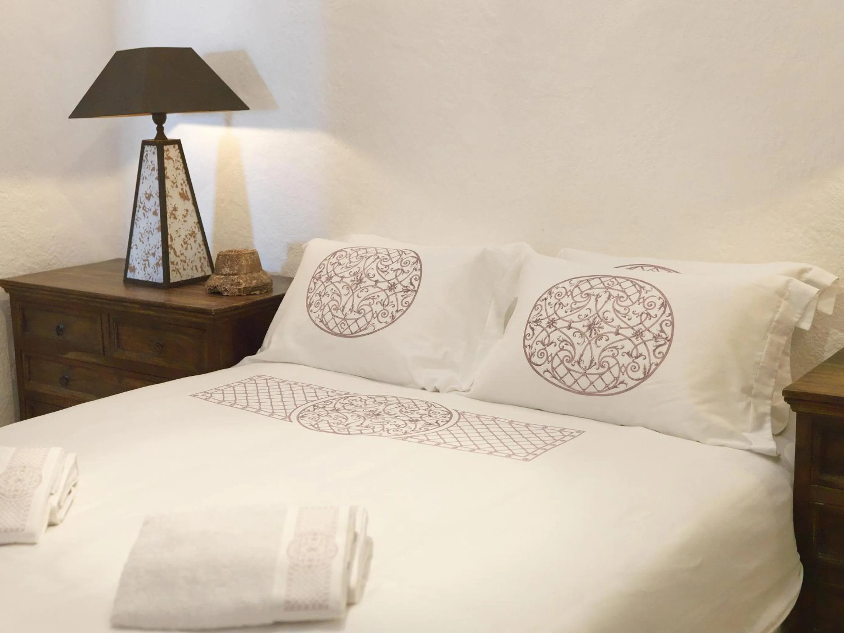 Bedroom, Bed in AFOURA HOUSES by K&K