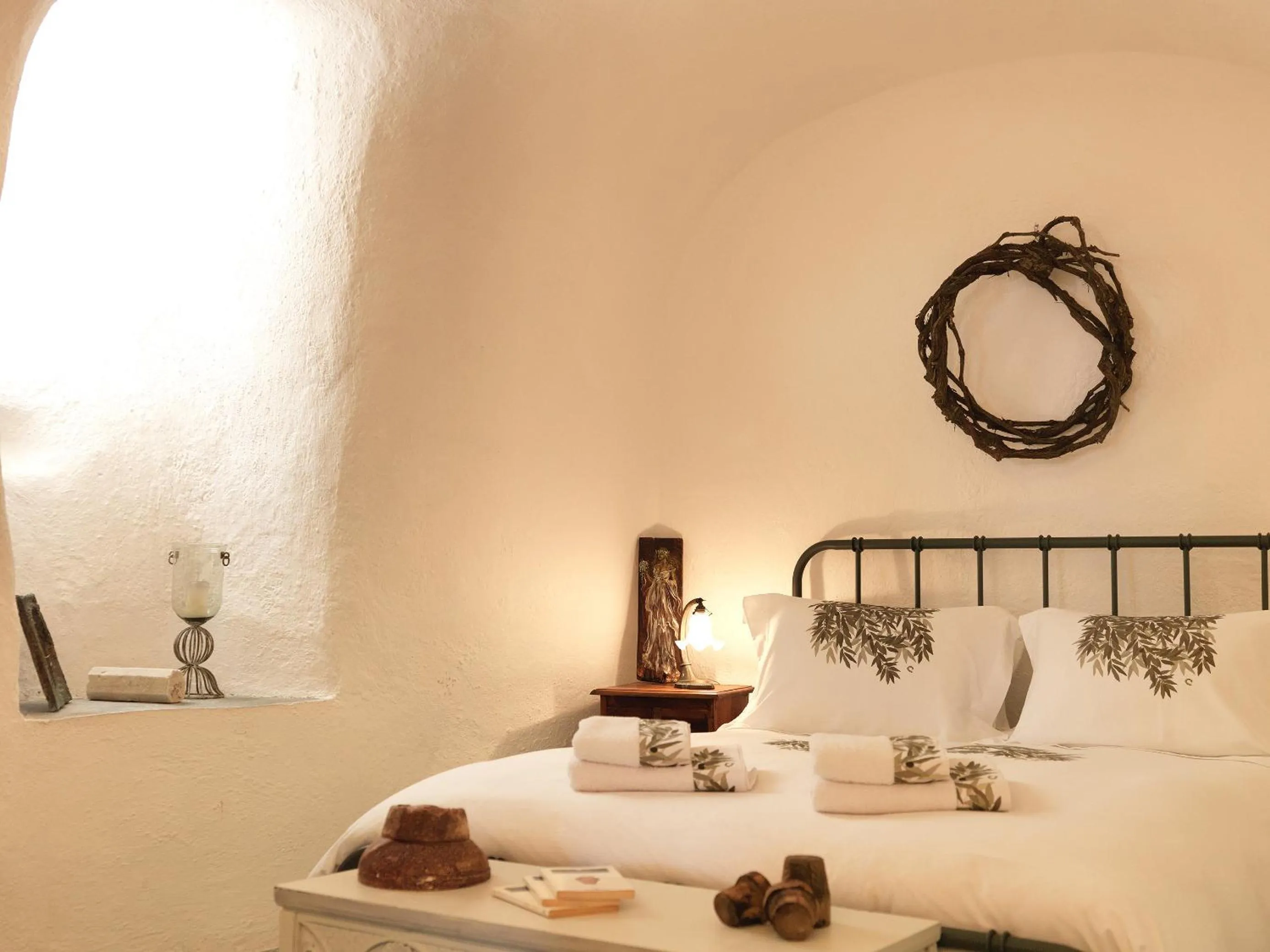 Bedroom, Bed in AFOURA HOUSES by K&K