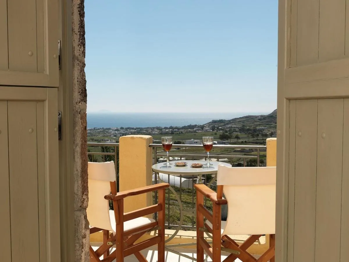 Balcony/Terrace in AFOURA HOUSES by K&K