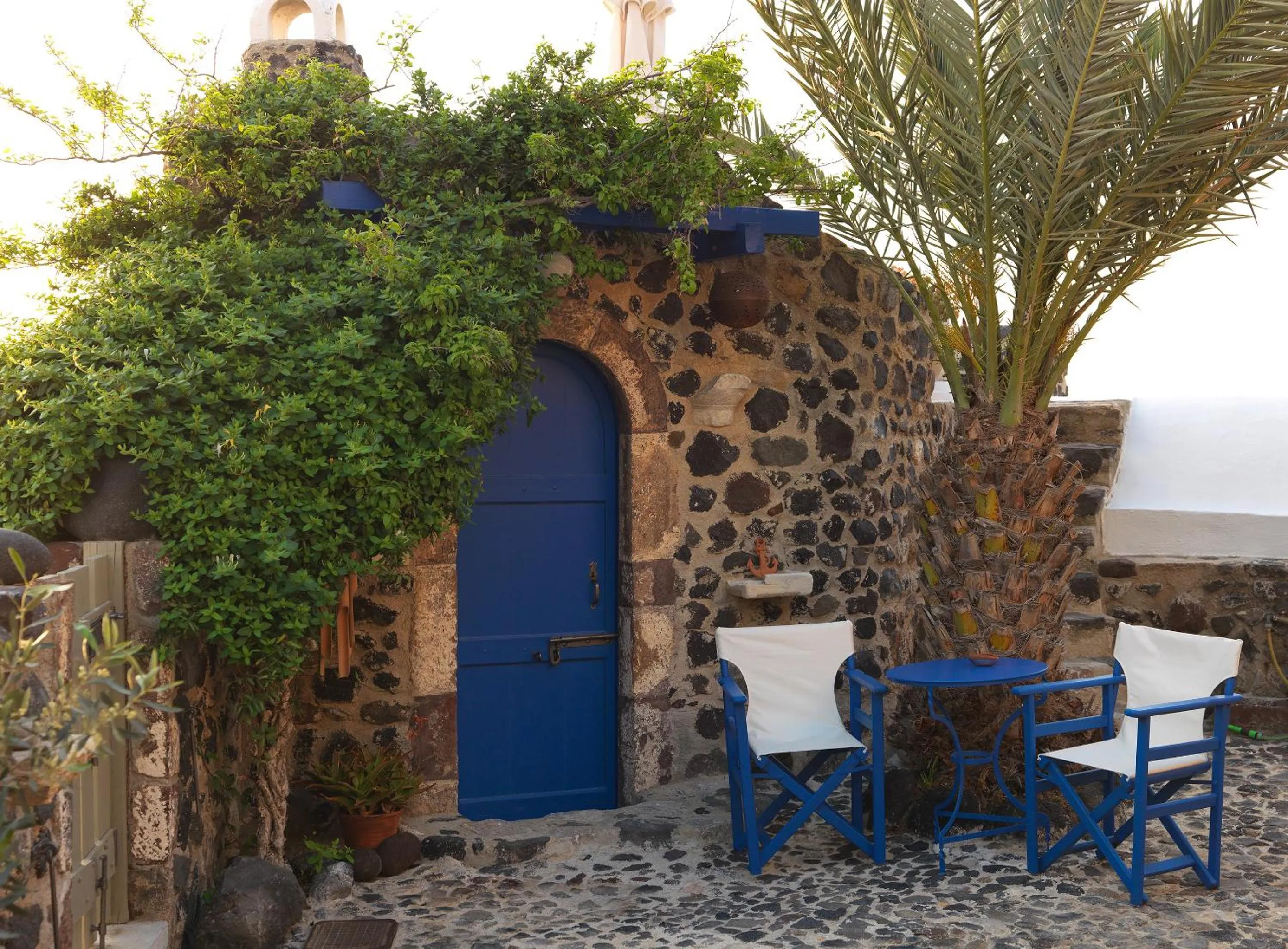 Balcony/Terrace in AFOURA HOUSES by K&K