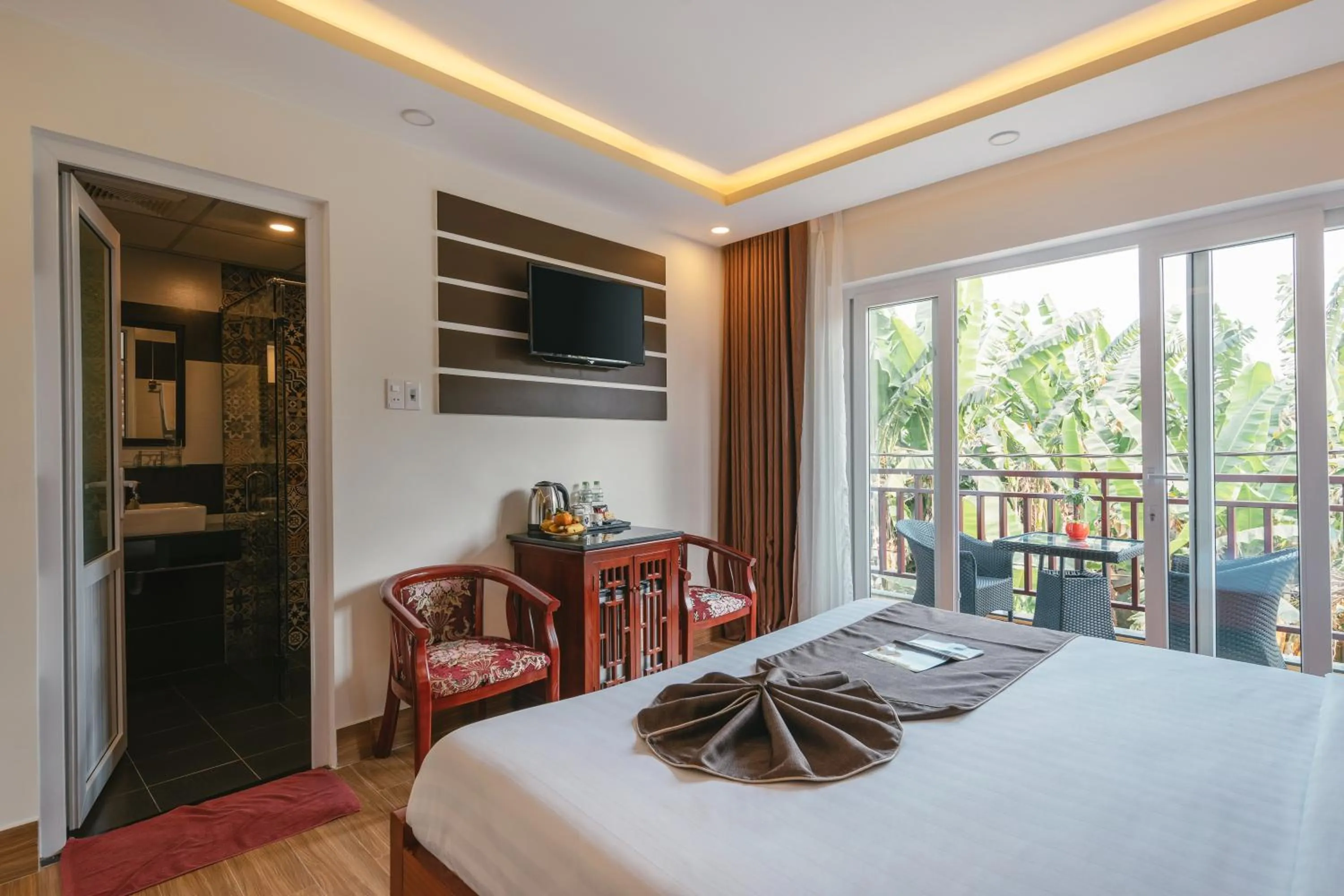 Garden view, Bed in Nu Ni Homestay