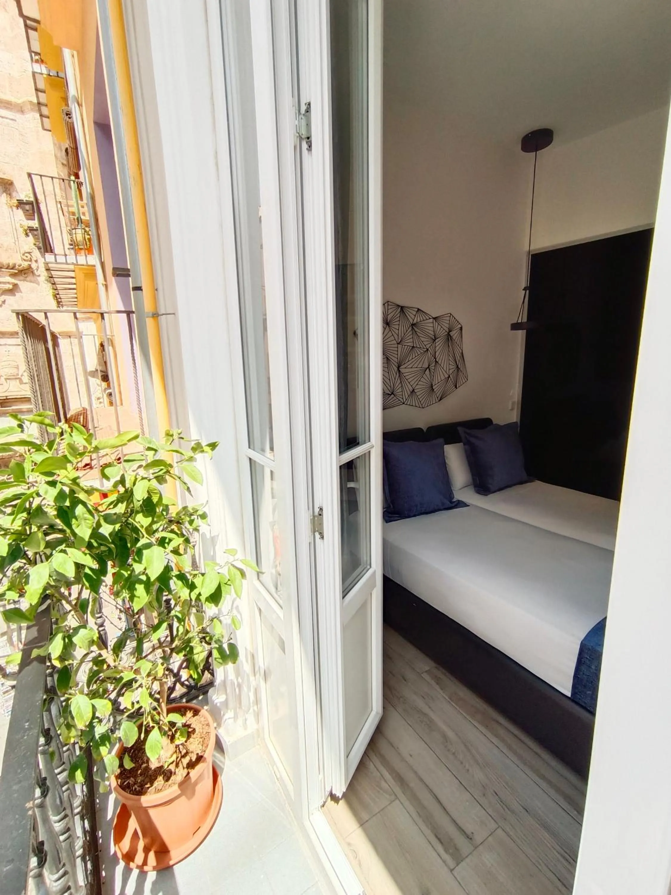 Bed in Hotel El Siglo