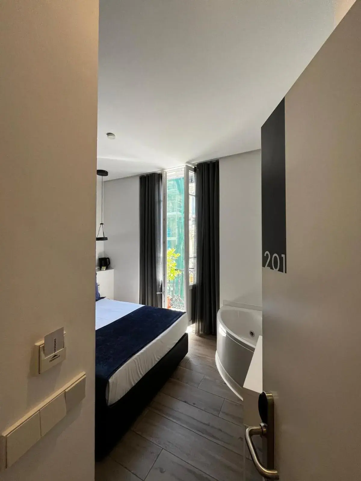 Hot Tub, Bed in Hotel El Siglo Hot Tub, Bed in Hotel El Siglo