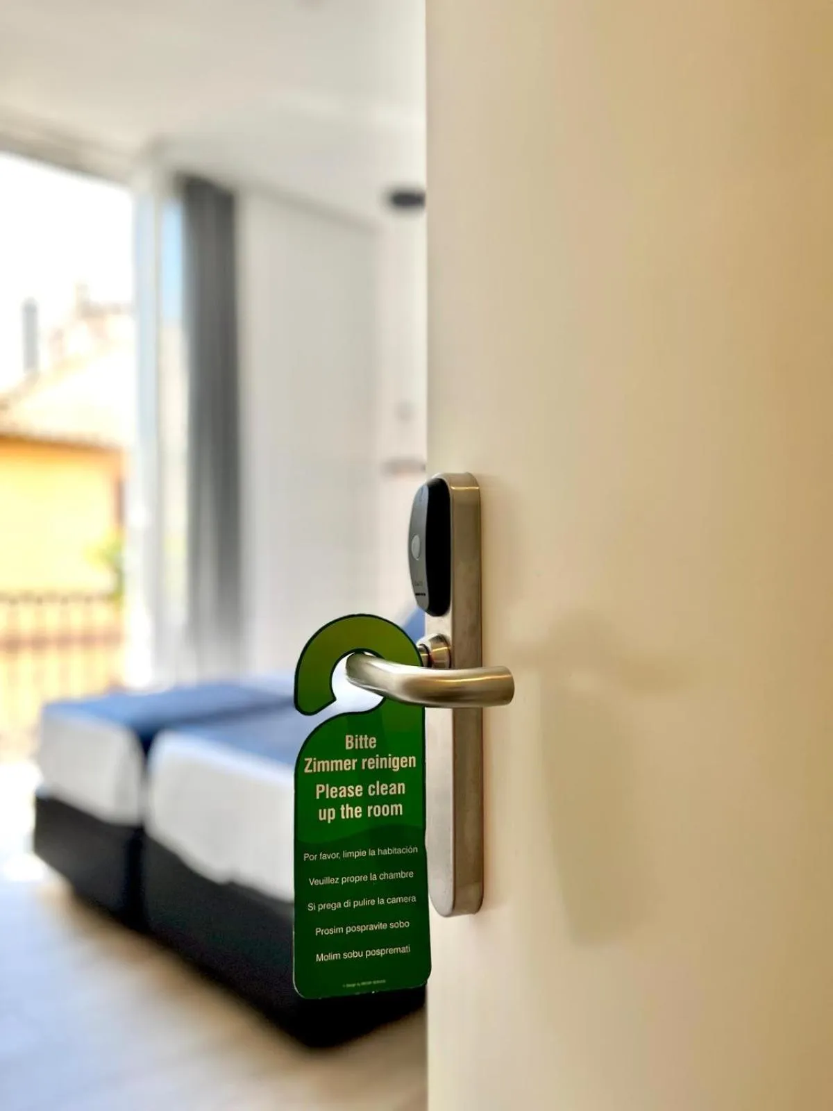 Decorative detail, Bed in Hotel El Siglo