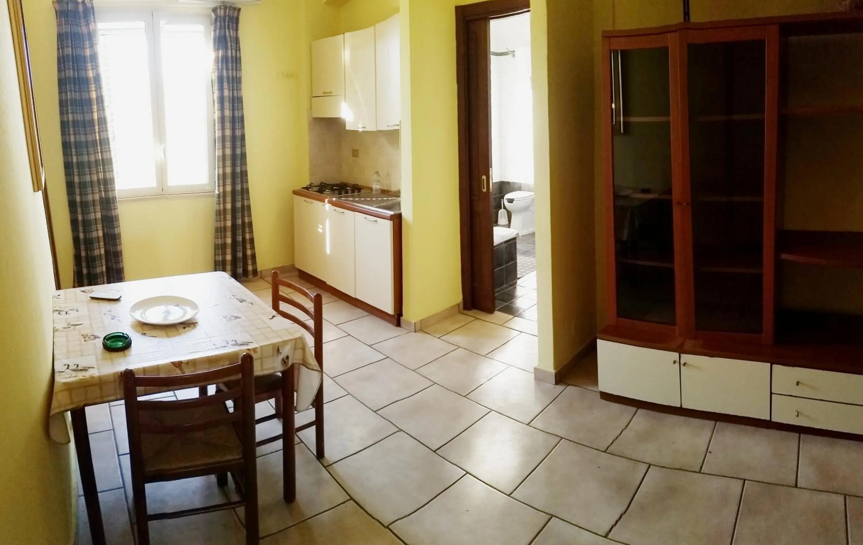 Kitchen or kitchenette in Hotel Sirio