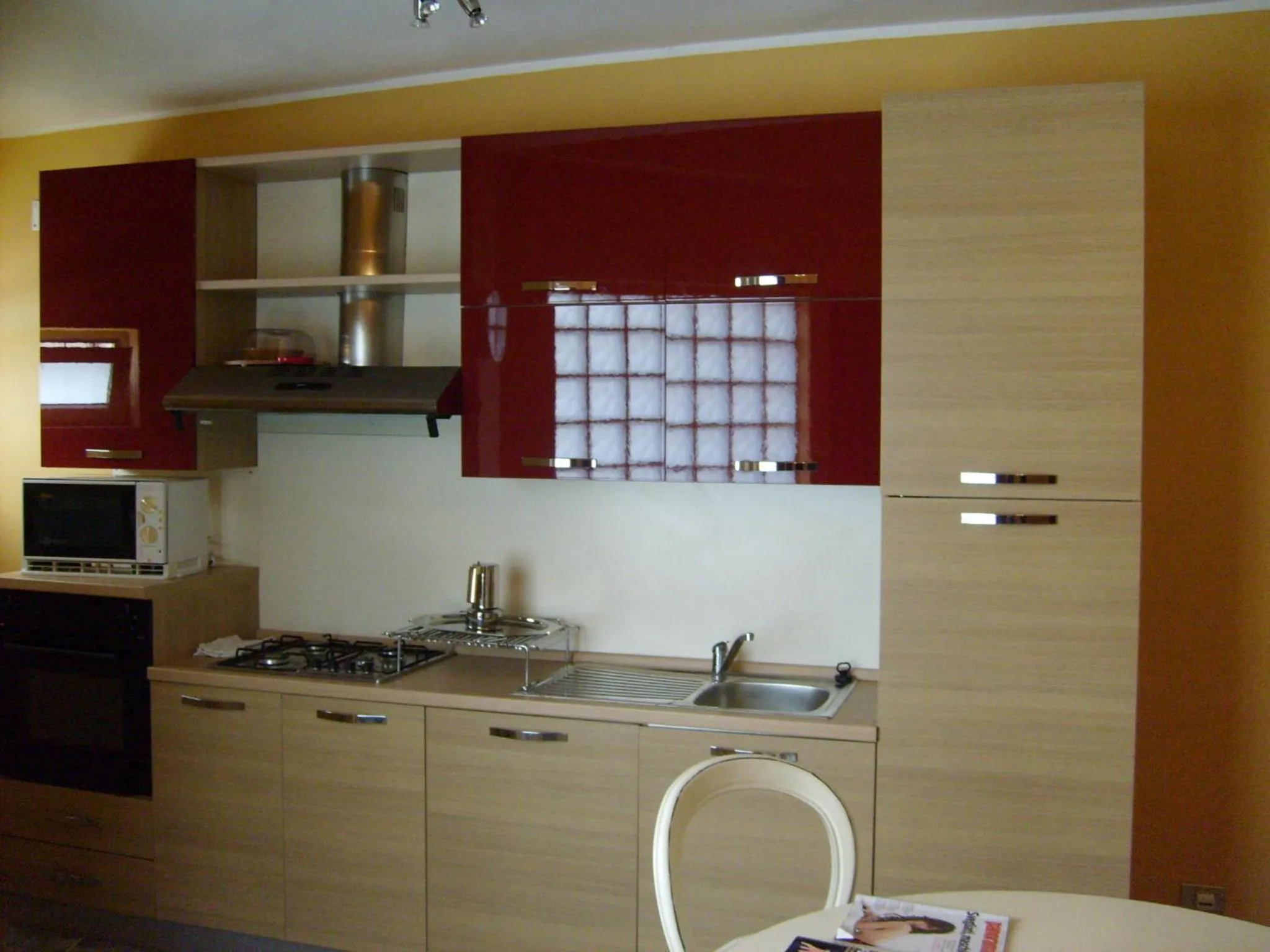Kitchen or kitchenette in Hotel Sirio
