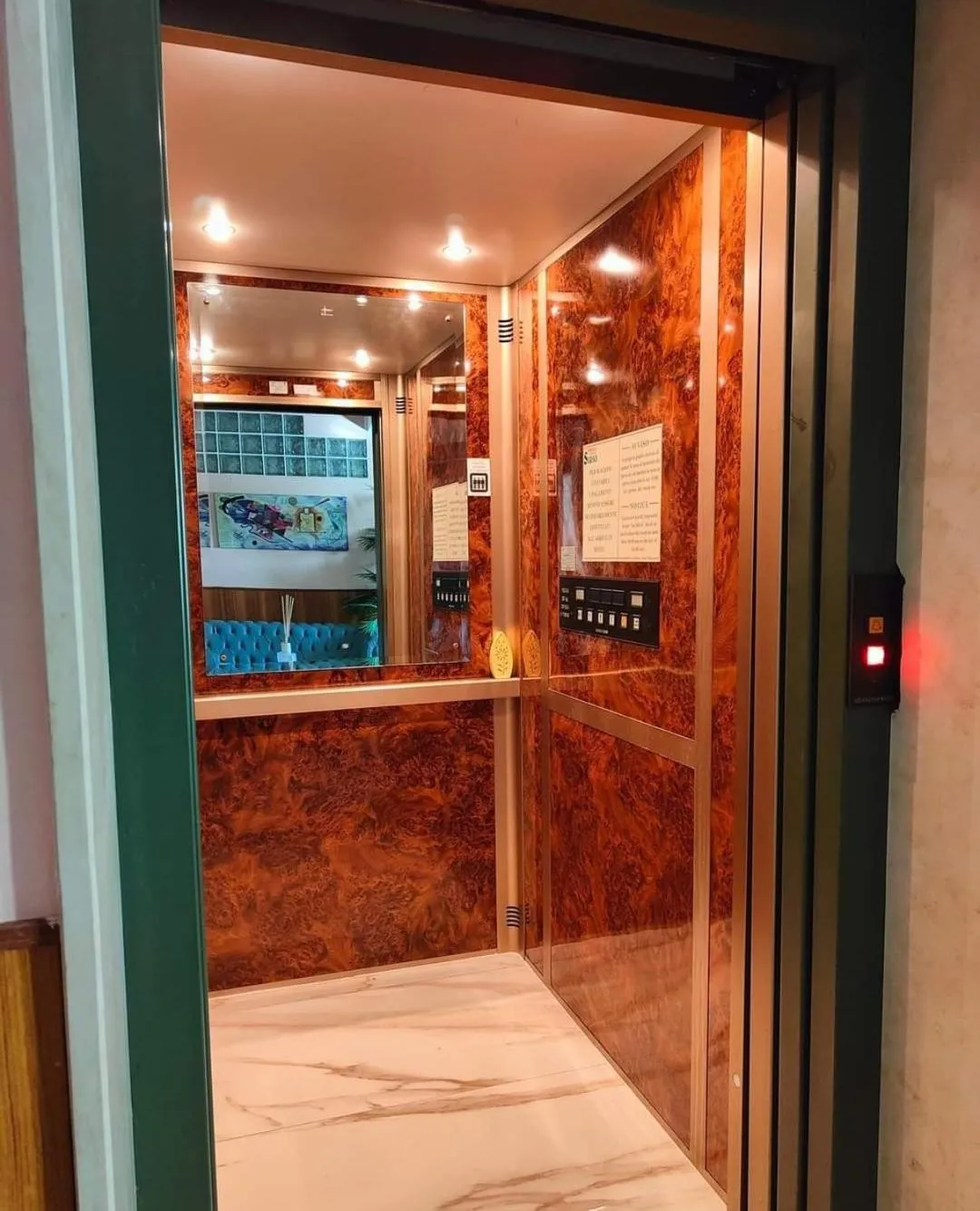 Lobby or reception in Hotel Sirio