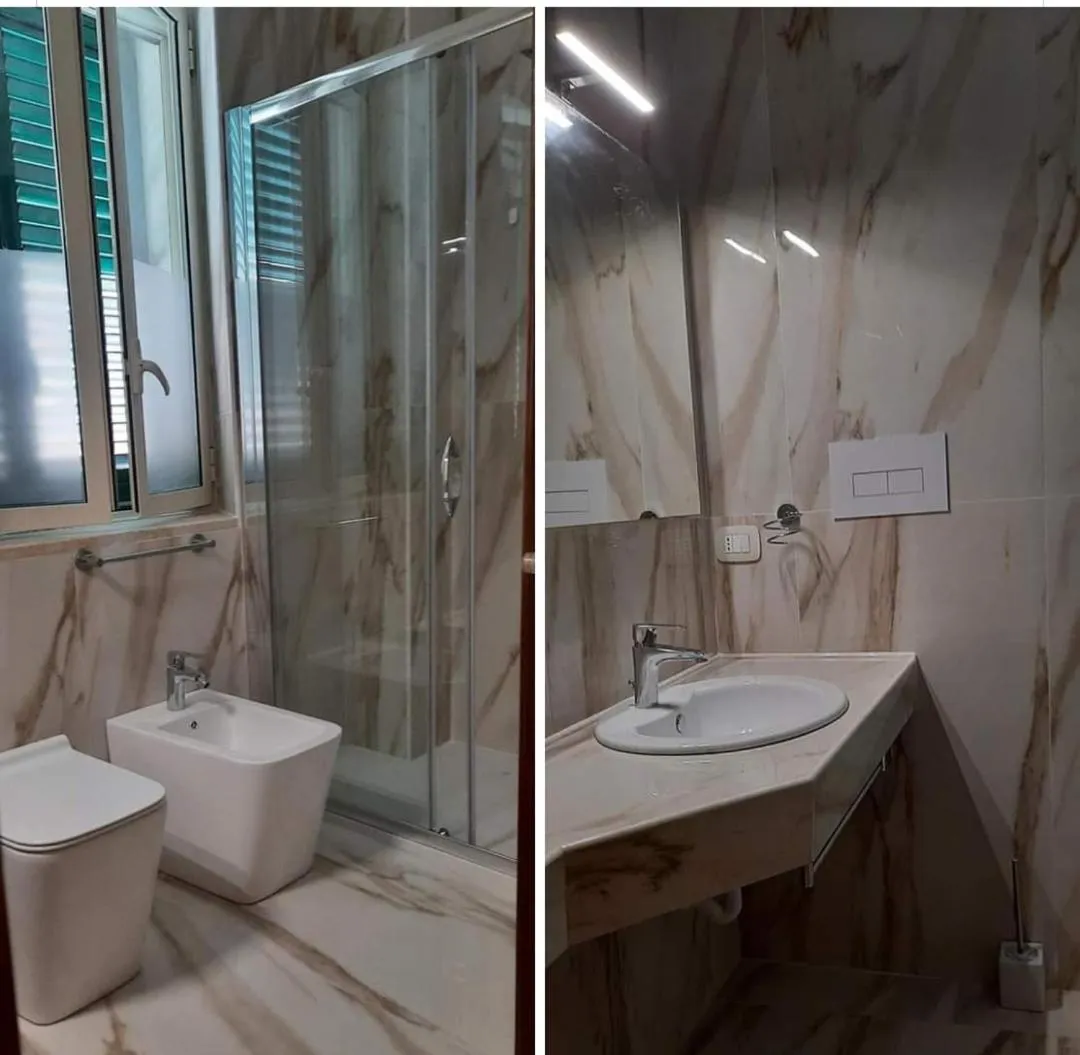 Bathroom in Hotel Sirio