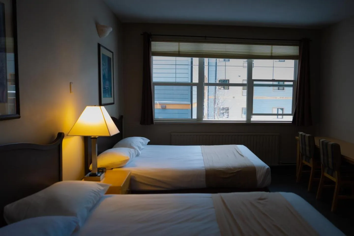 Bed in YWCA Banff Hotel