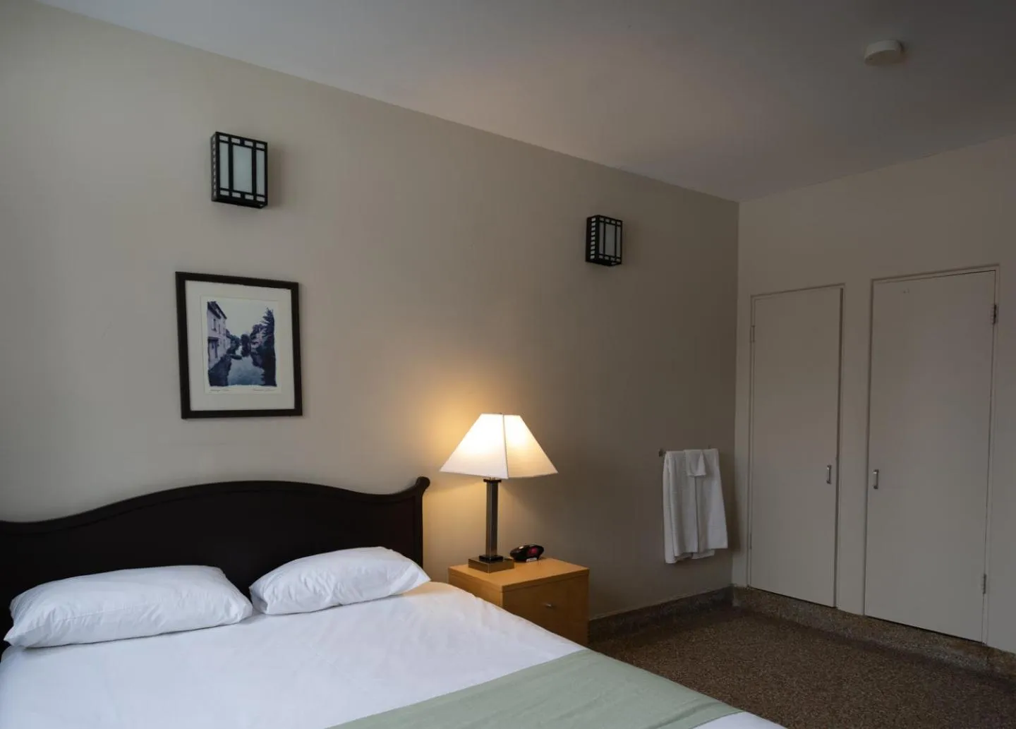 Bed in YWCA Banff Hotel