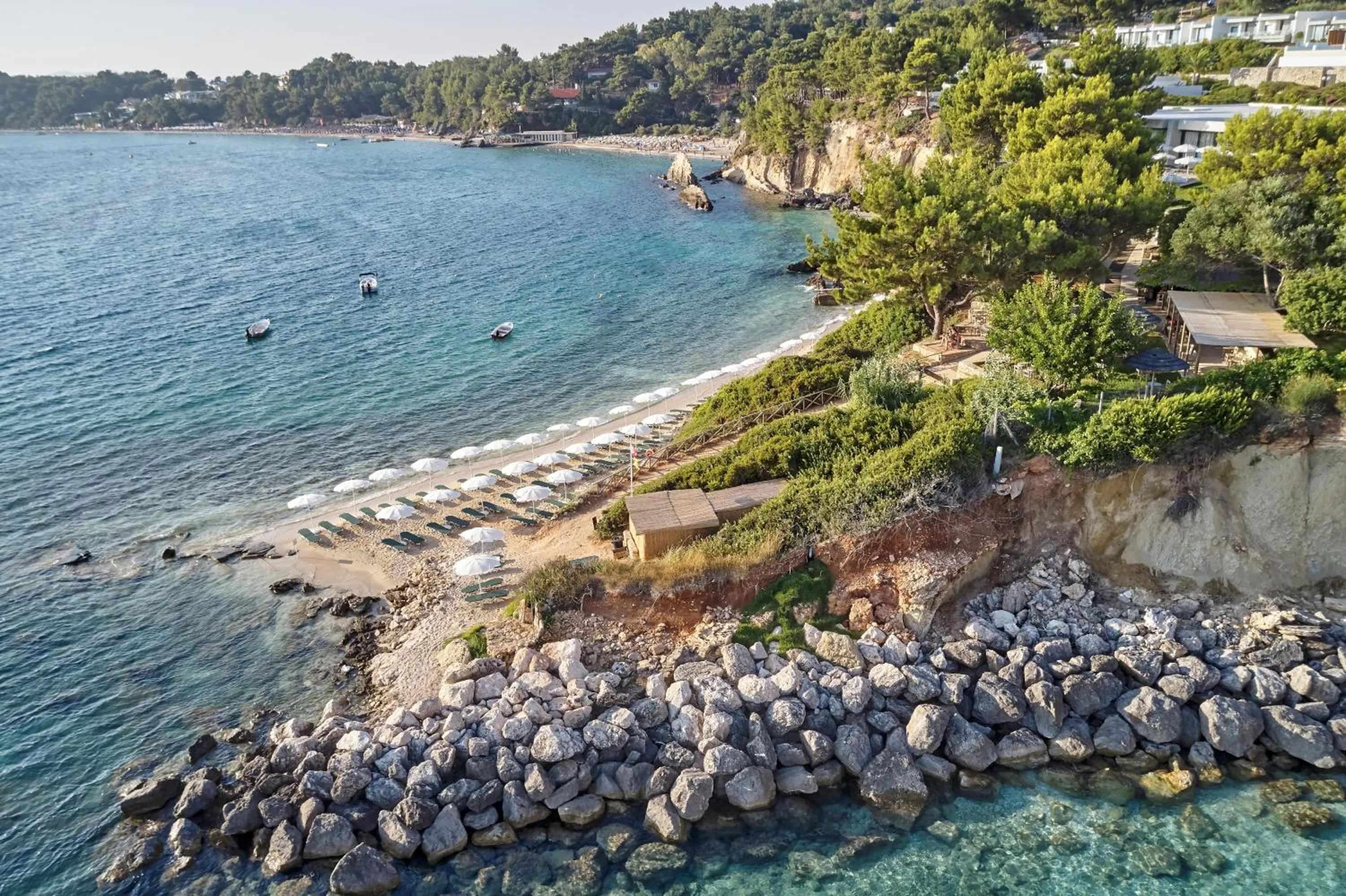 Natural landscape in White Rocks Hotel Kefalonia