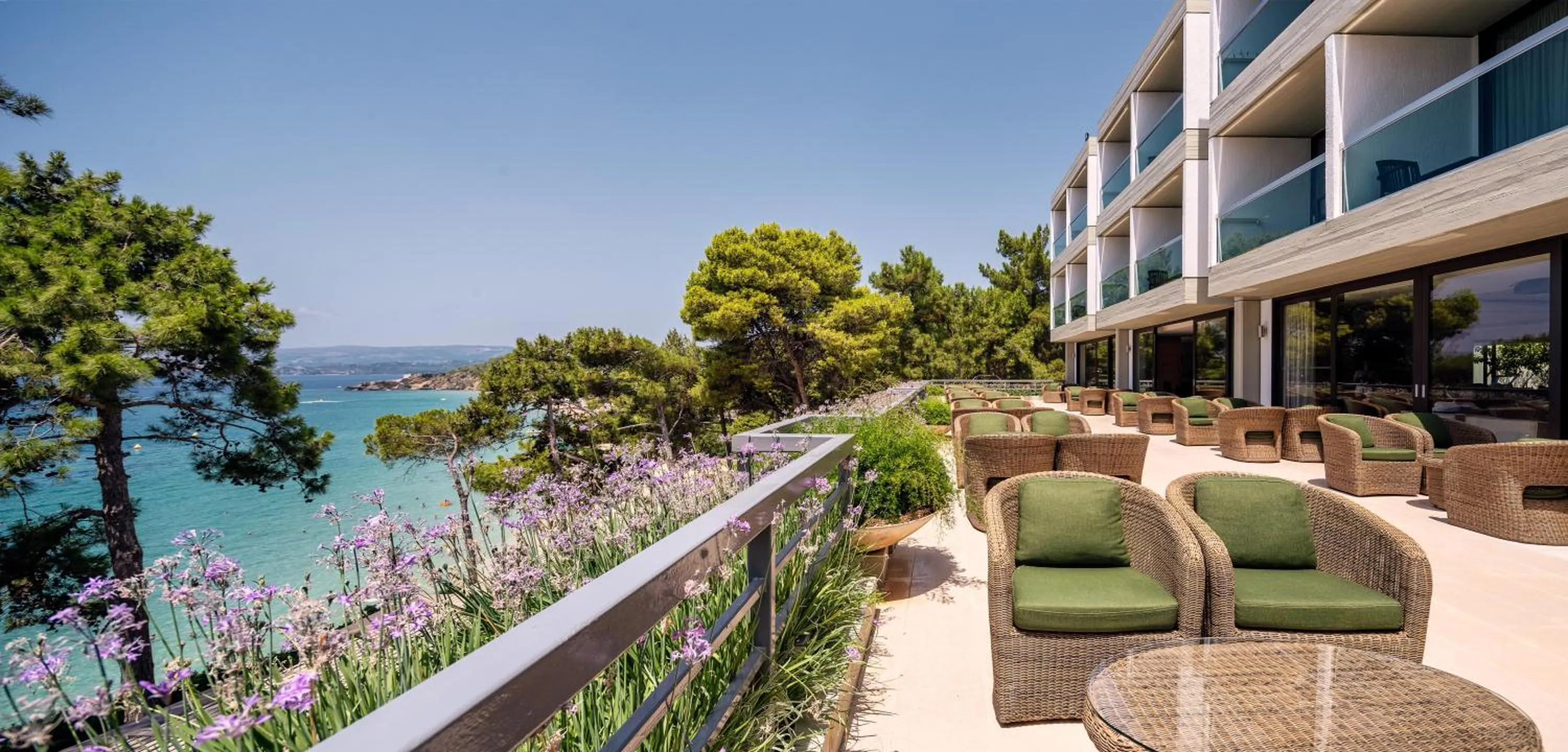 Balcony/Terrace in White Rocks Hotel Kefalonia