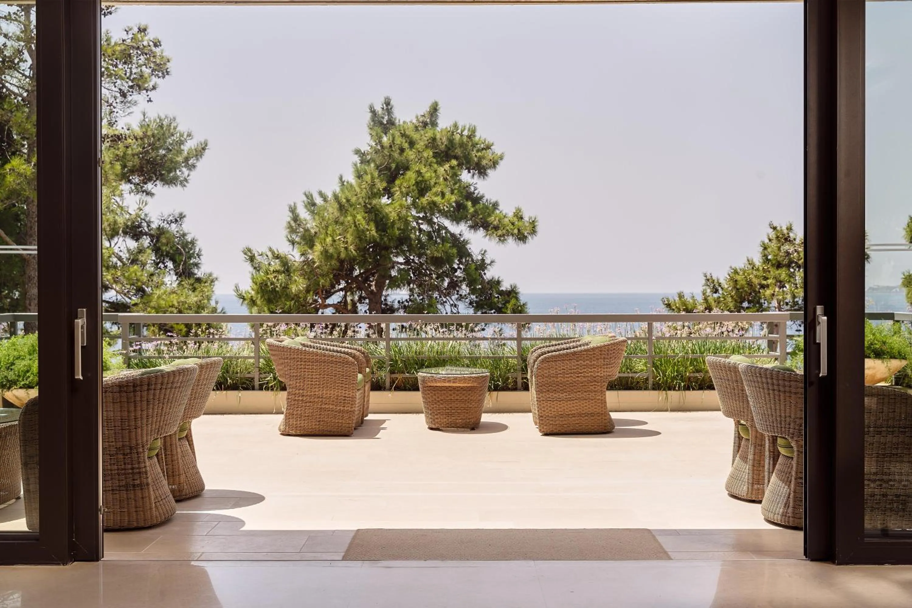 Balcony/Terrace in White Rocks Hotel Kefalonia