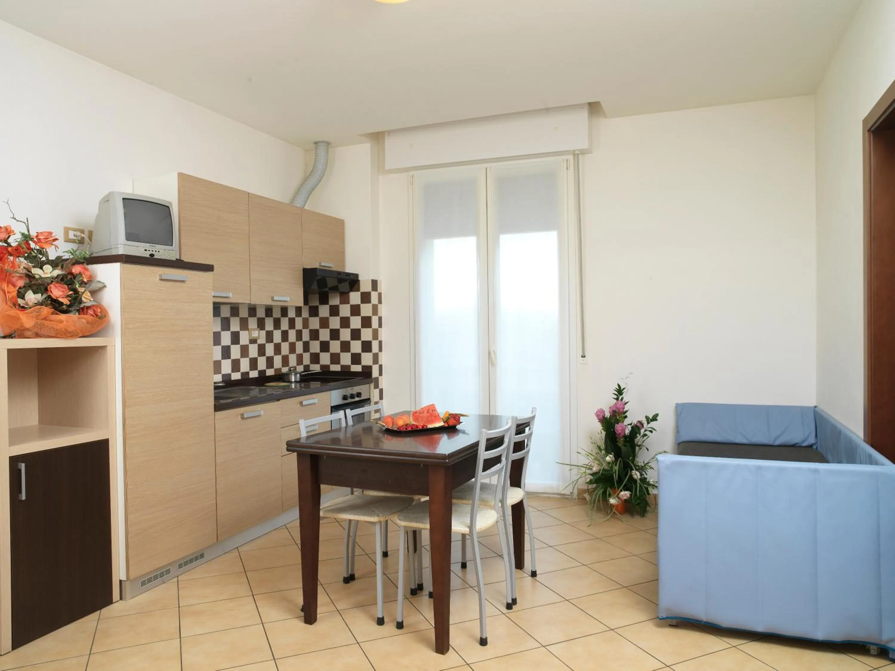 Kitchen or kitchenette in Residence Eurogarden