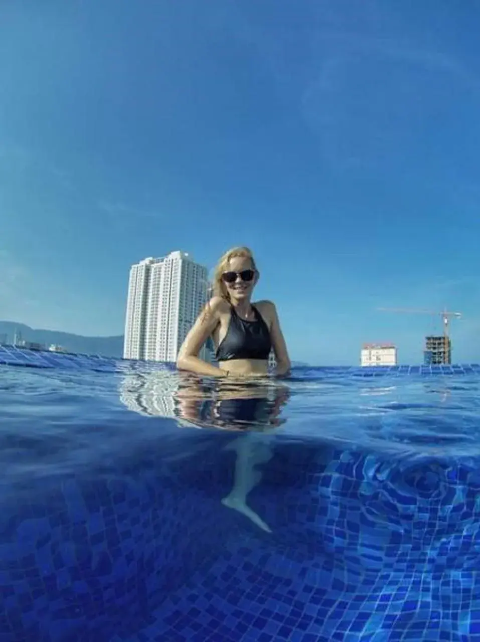 Swimming pool in SEA QUEEN Hotel Swimming pool in SEA QUEEN Hotel