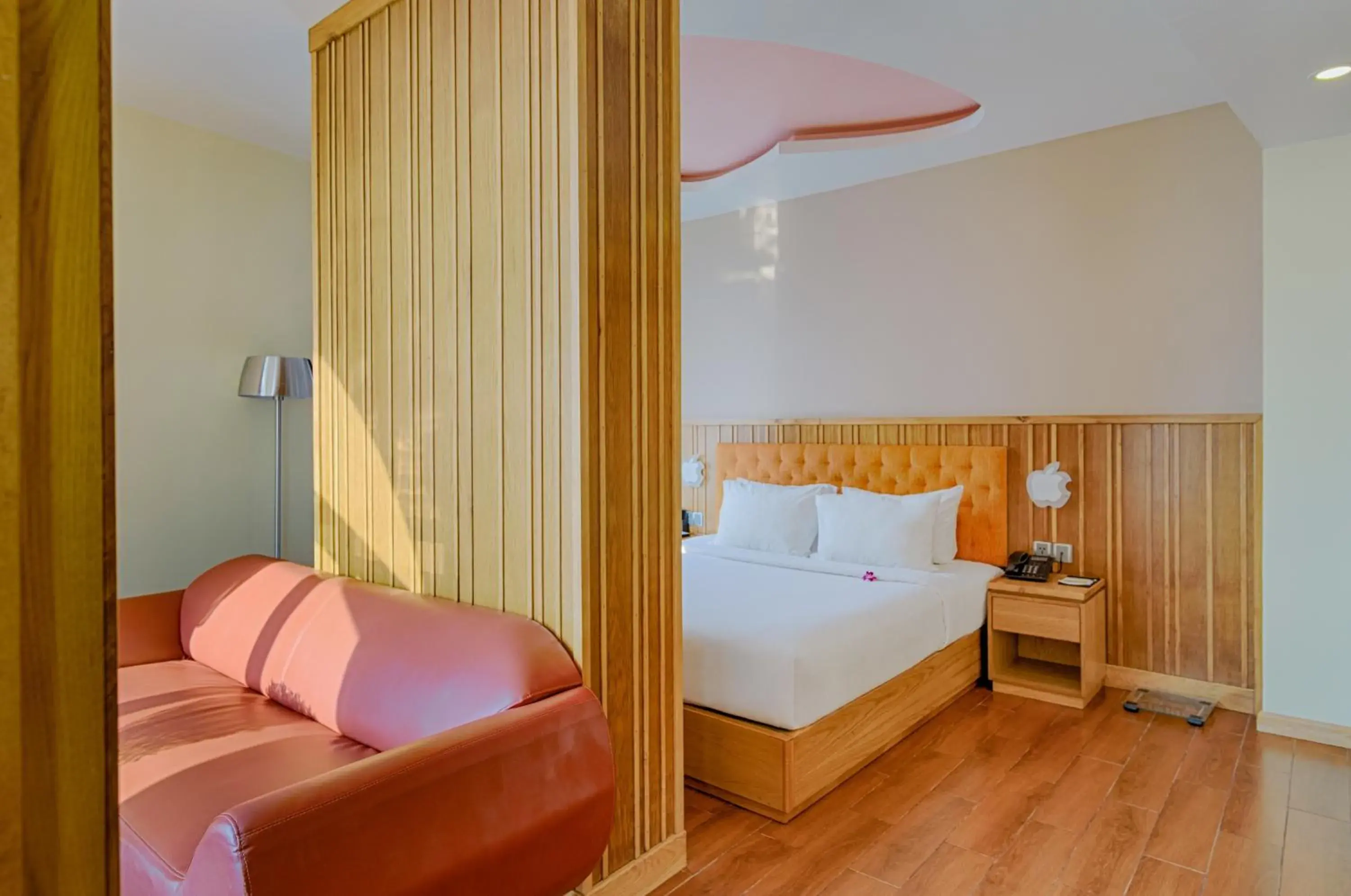 Bed in SEA QUEEN Hotel Bed in SEA QUEEN Hotel