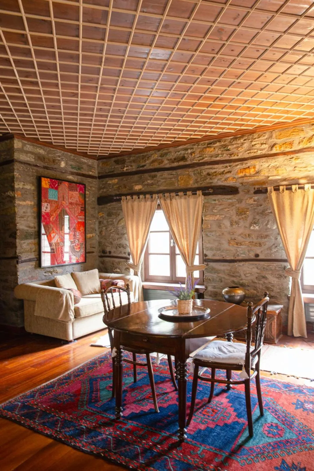 Dining area in Palio Eleotrivio Guesthouse