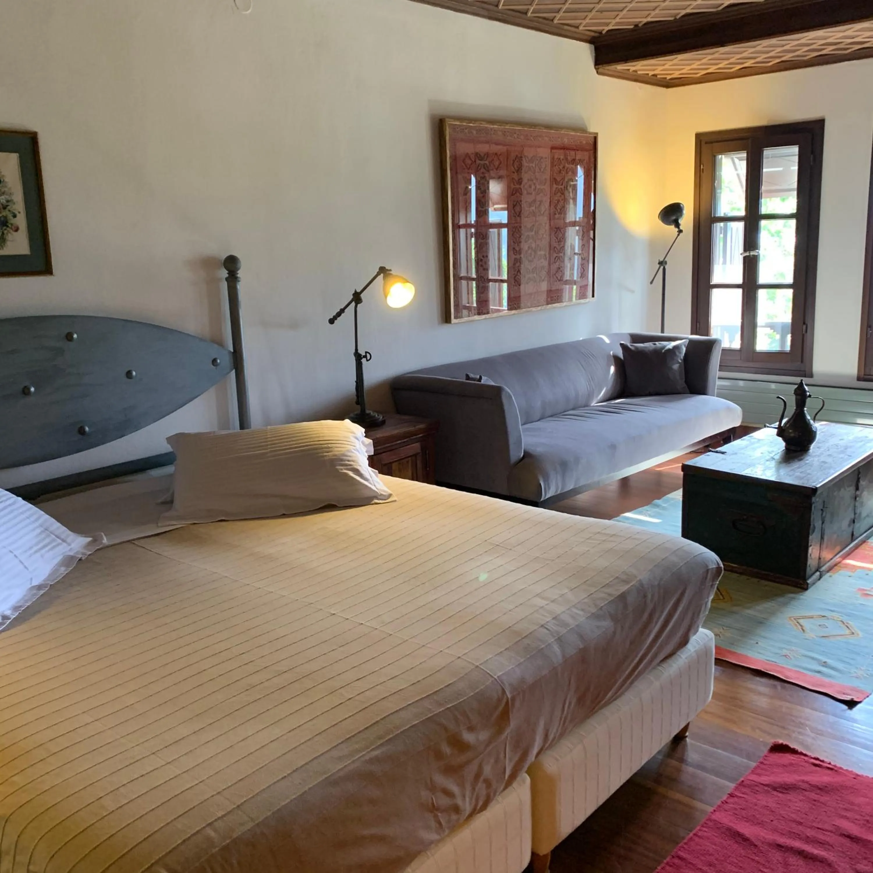 Bedroom, Bed in Palio Eleotrivio Guesthouse