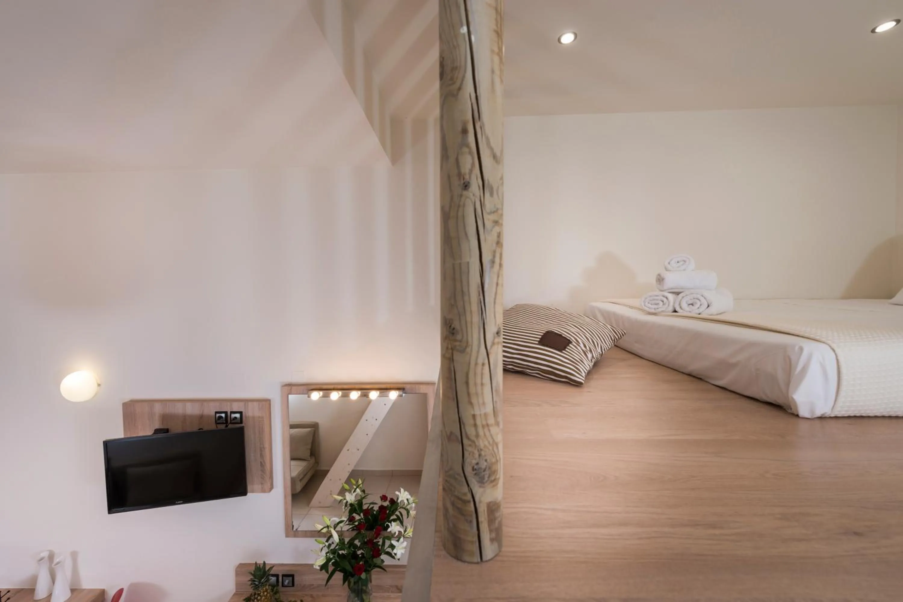 Bedroom, Bed in Sea & City Apartments