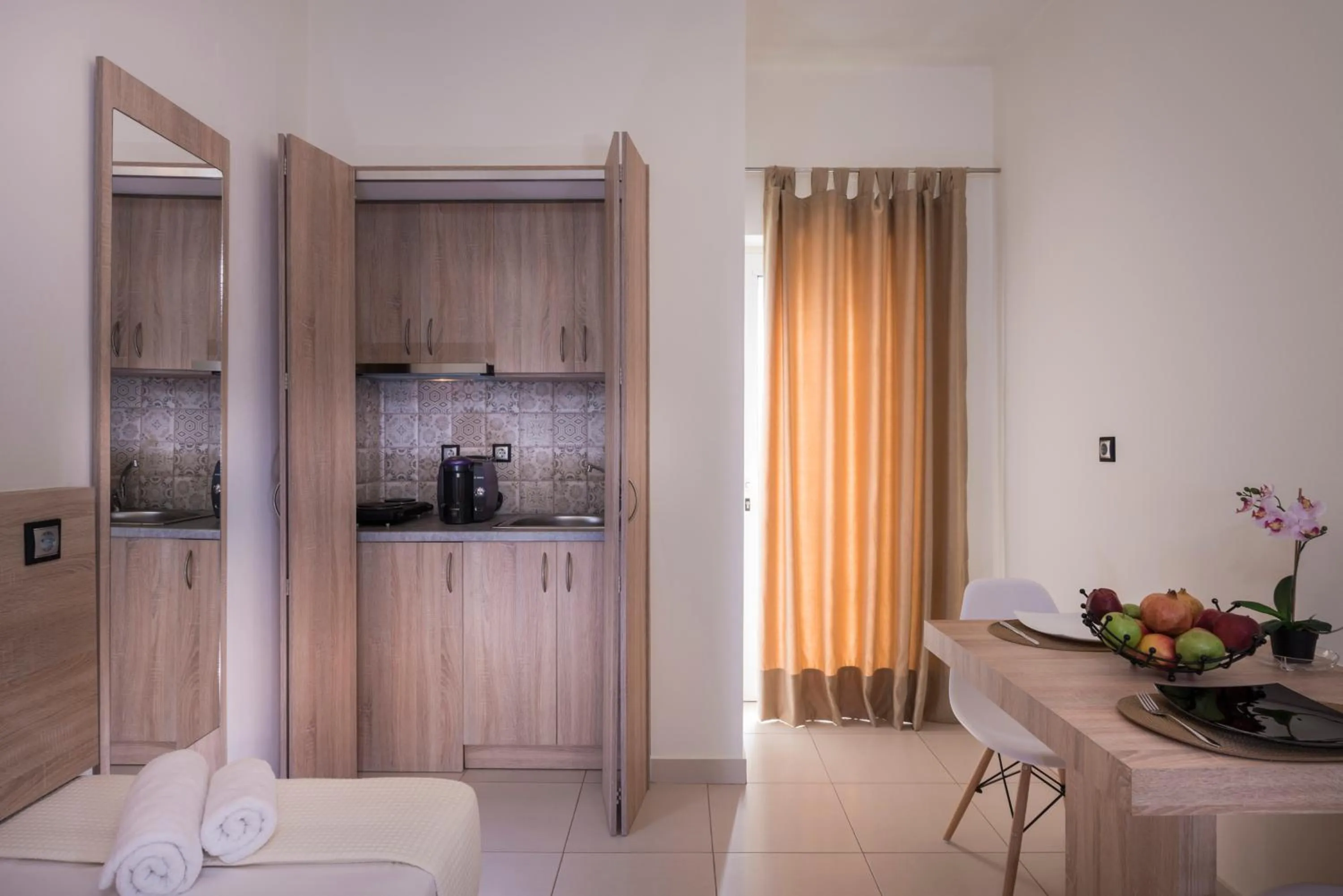 Kitchen or kitchenette in Sea & City Apartments