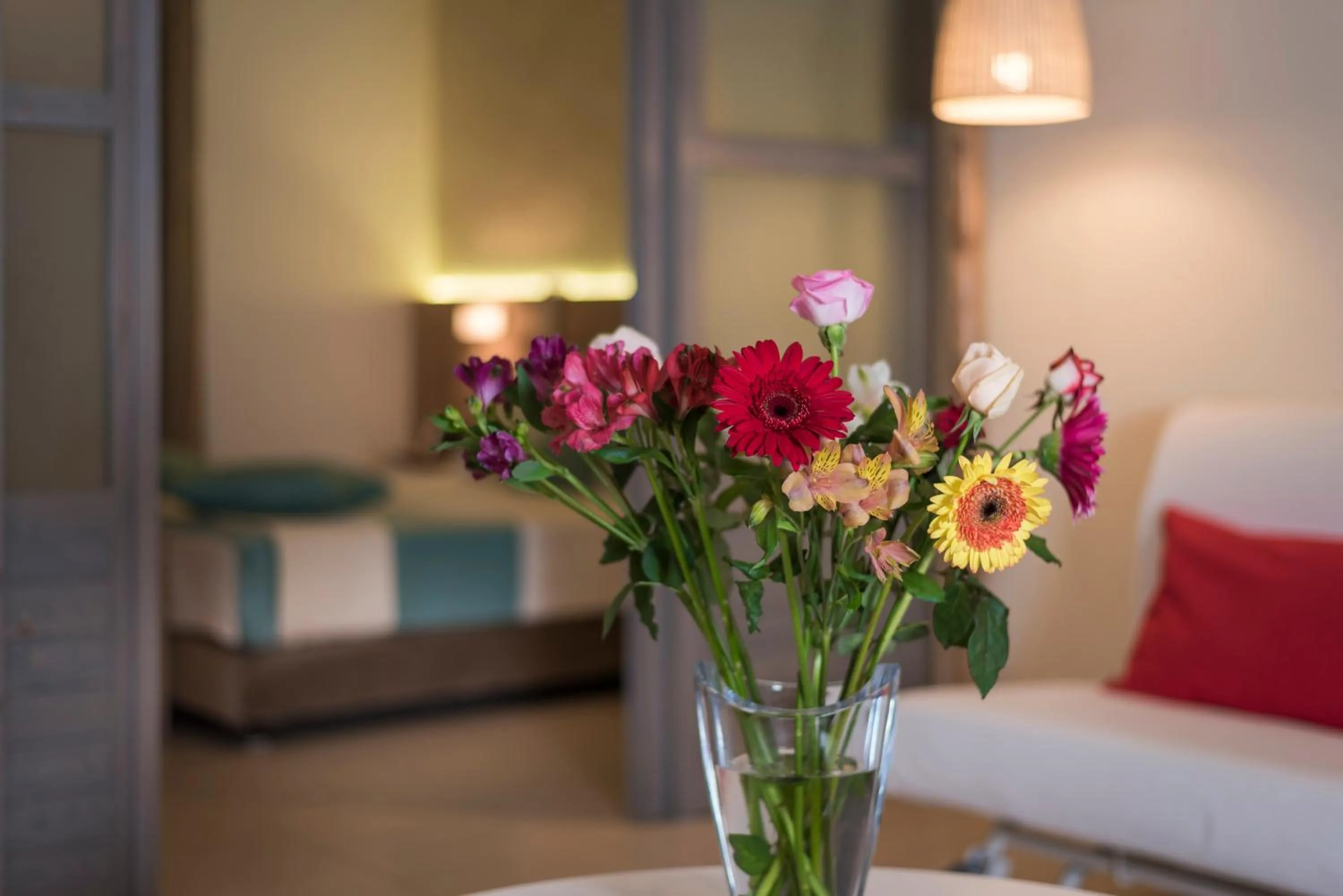 Decorative detail, Bed in Sea & City Apartments