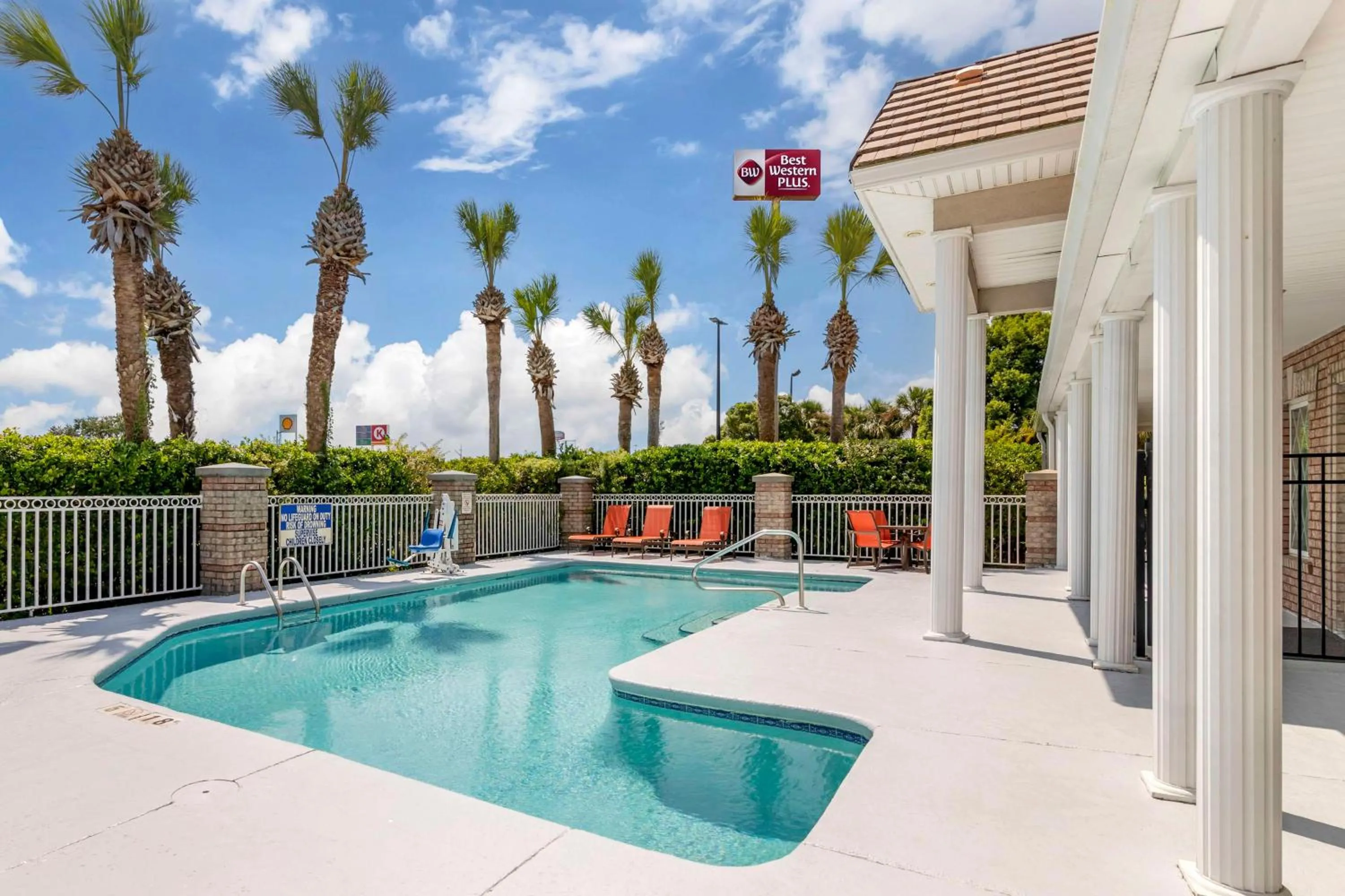 Pool view in Best Western Plus Kingsland