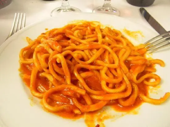 Food close-up in Hotel I Due Cigni