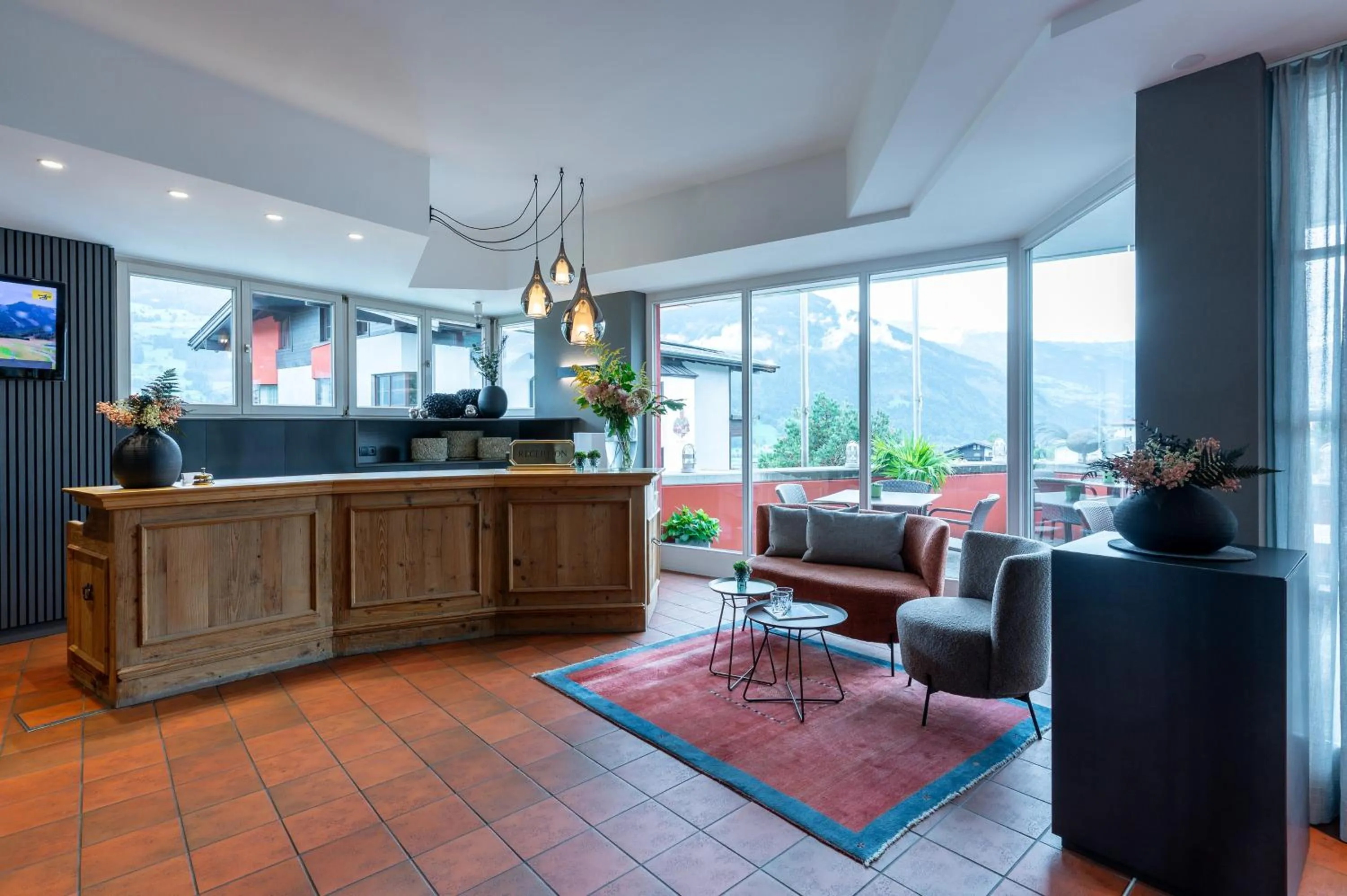 Lobby or reception in Hotel Bruno