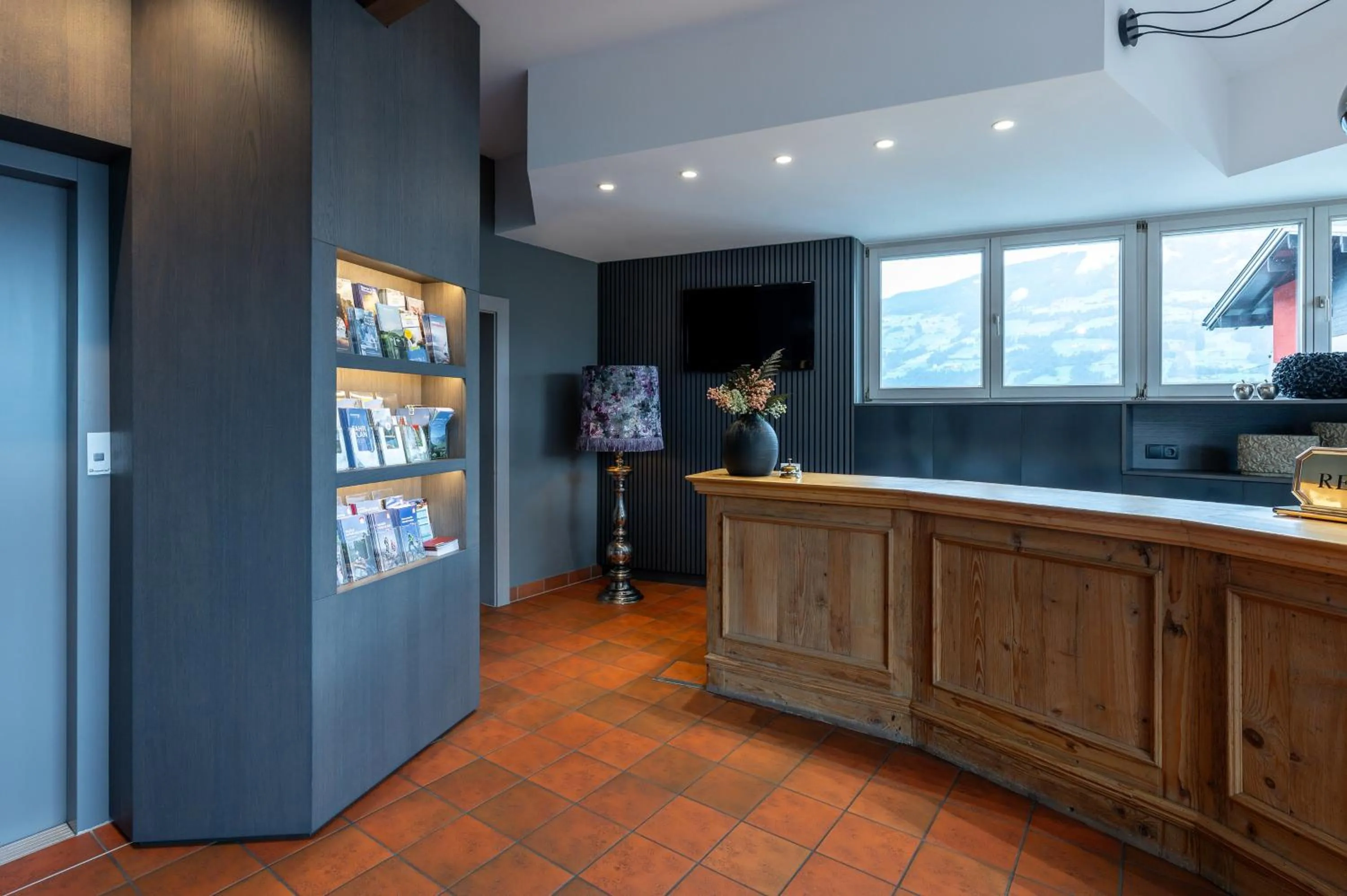 Lobby or reception in Hotel Bruno