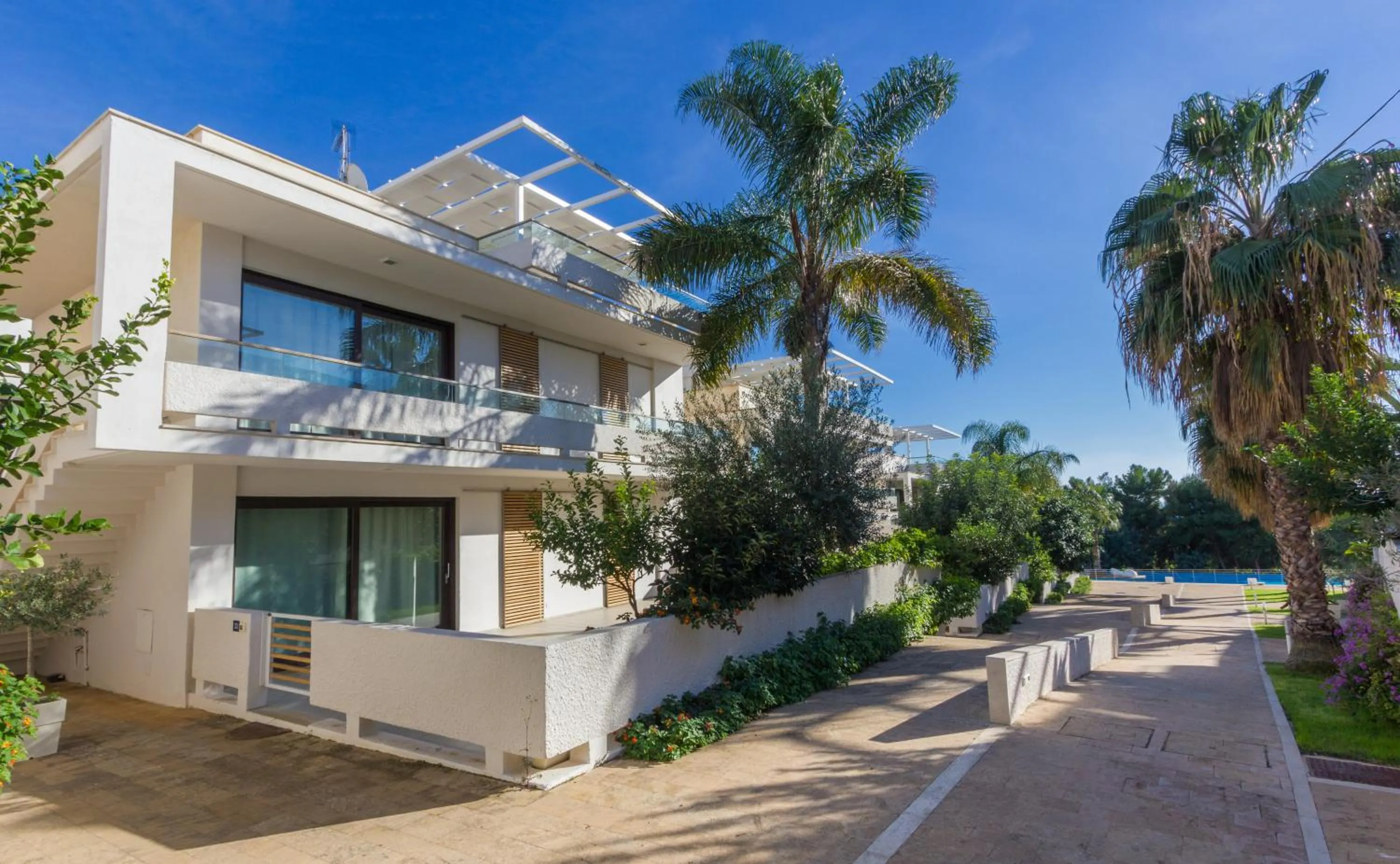 Garden view in Kamena Residence