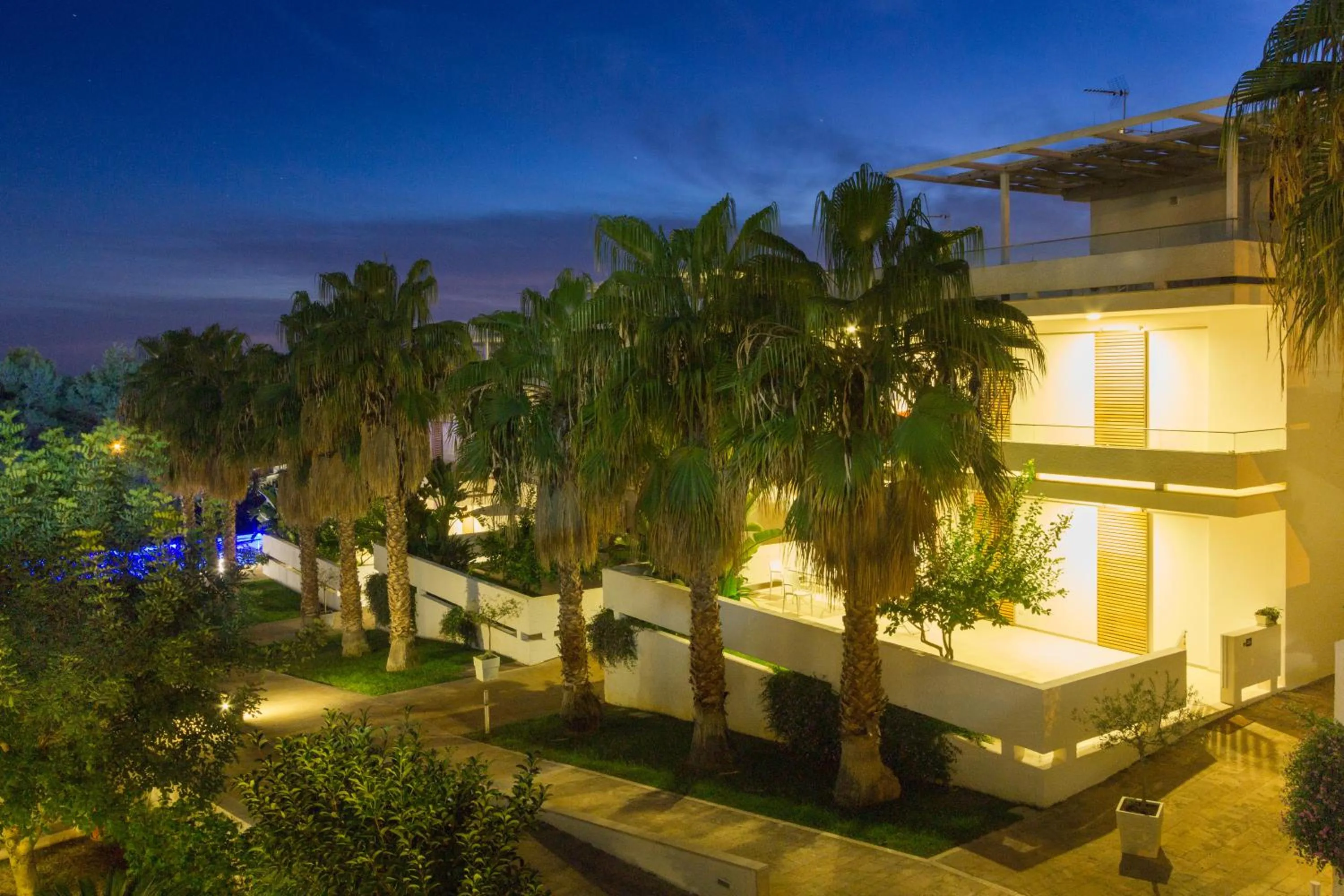 Garden view in Kamena Residence