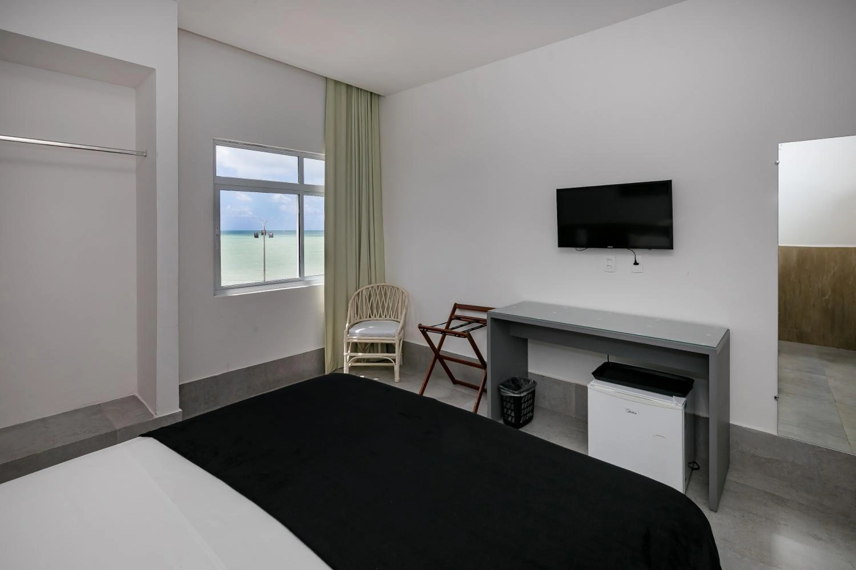 Bedroom, Bed in Yak Beach Hotel Natal