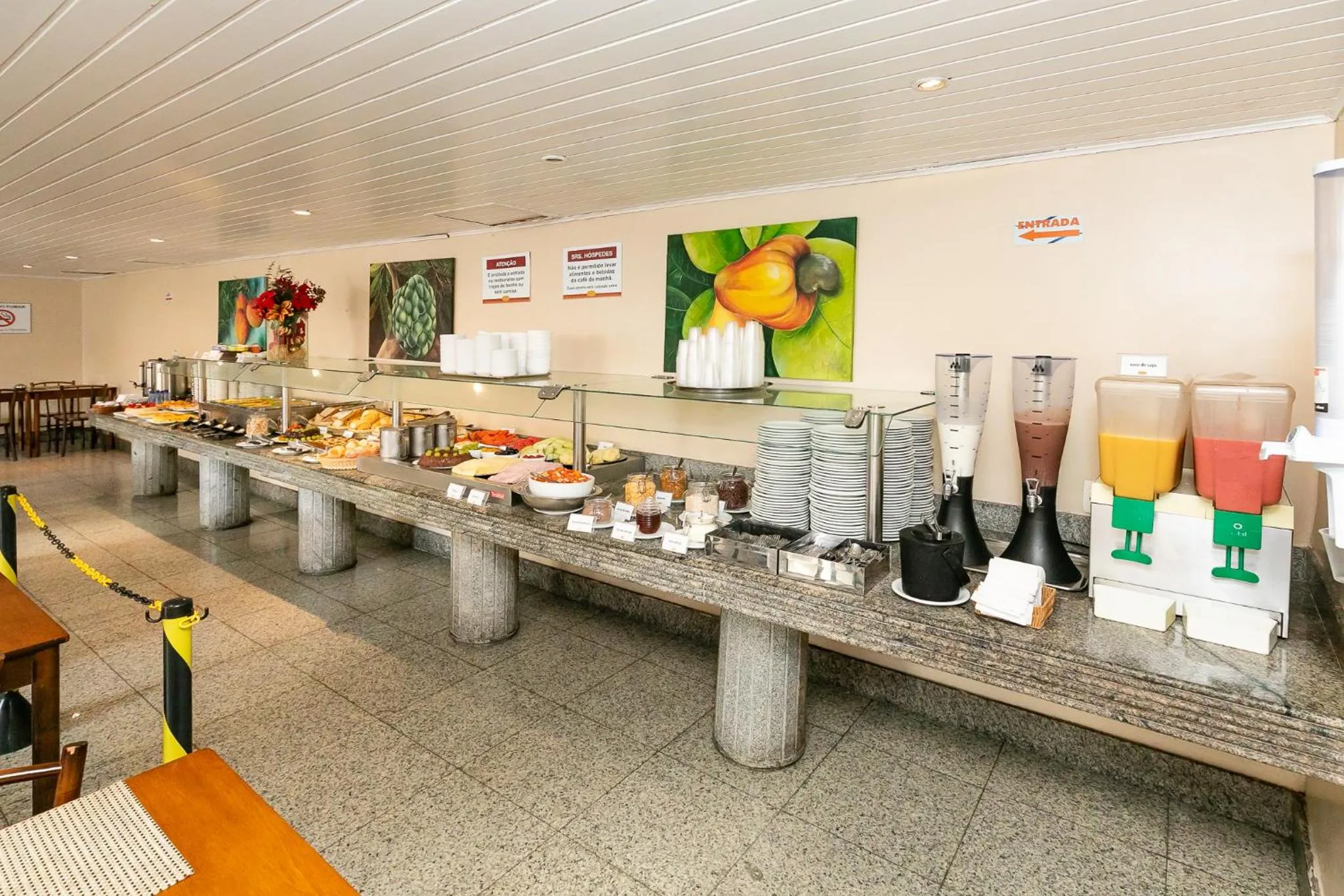 Buffet breakfast in Yak Beach Hotel Natal