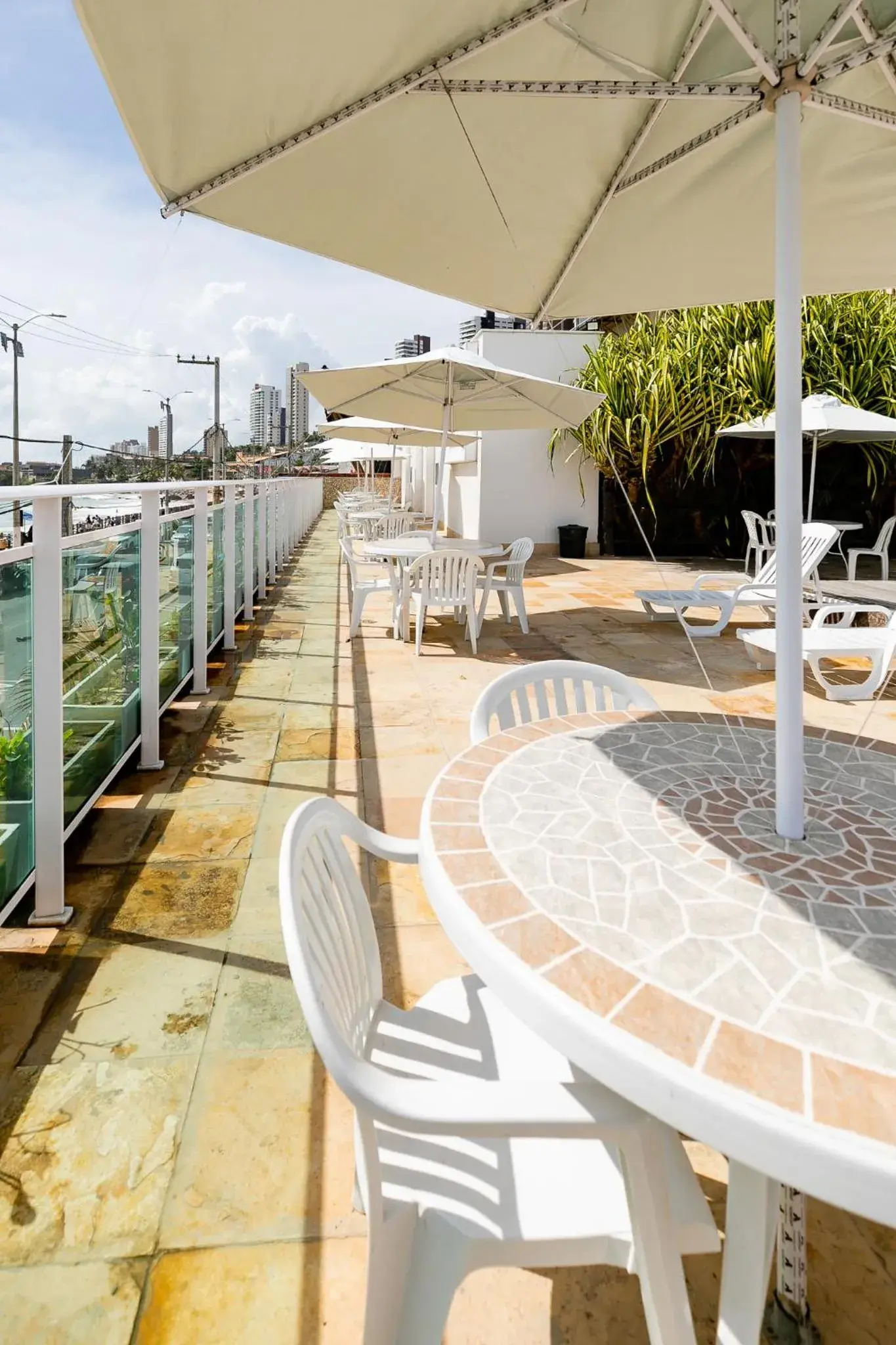 Pool view in Yak Beach Hotel Natal Pool view in Yak Beach Hotel Natal